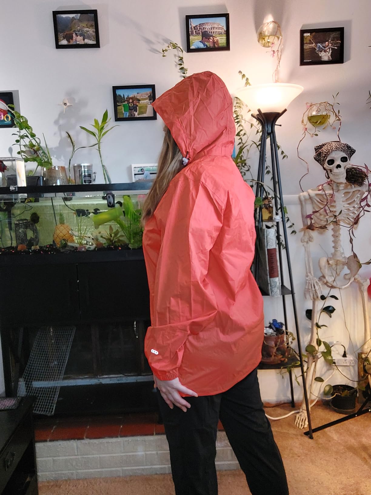 33,000ft Packable Rain Jacket Men's Lightweight Waterproof Rain Shell Jacket Raincoat with Hood for Golf Cycling Windbreaker customer photo 2