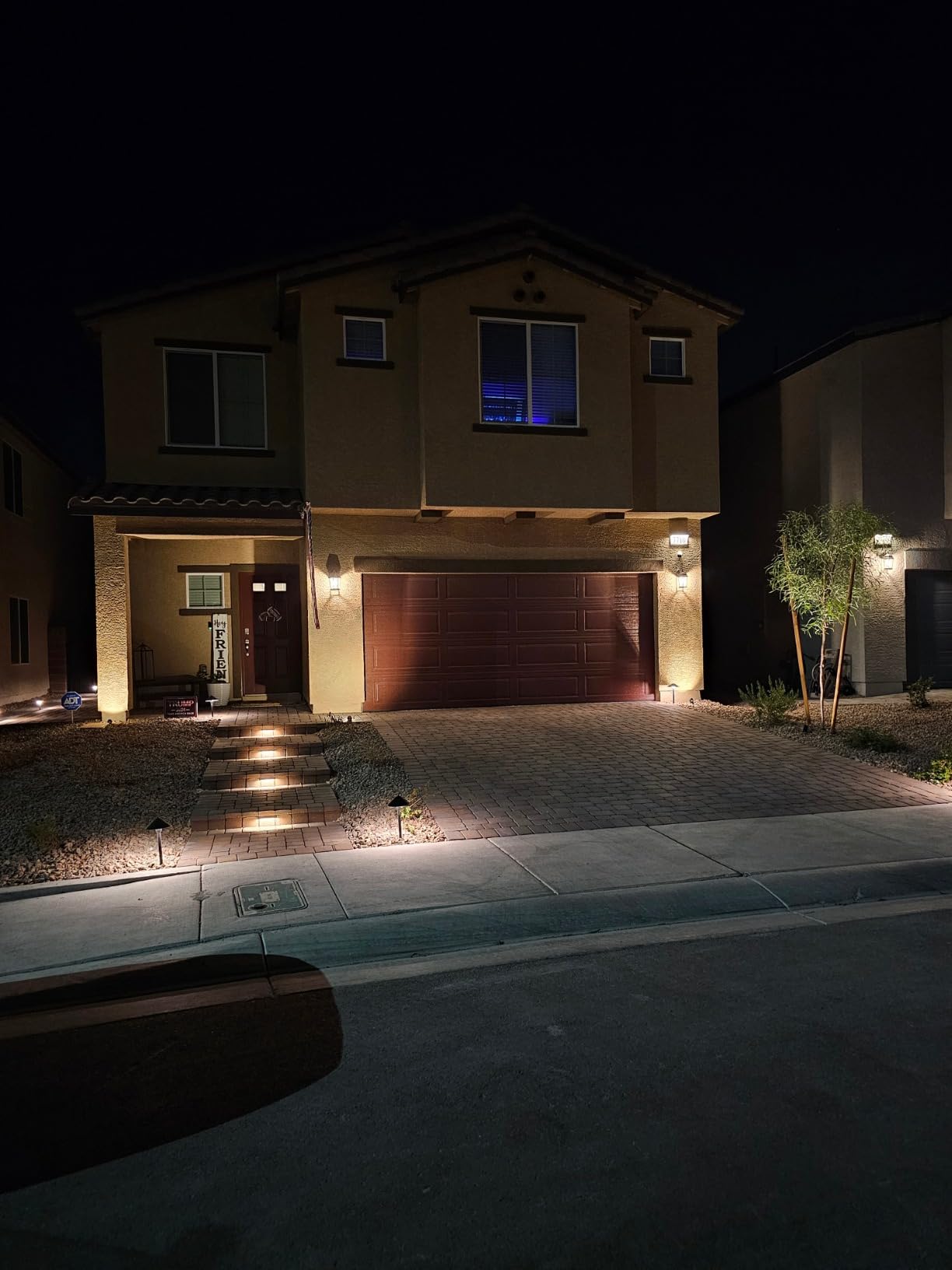 SUNVIE LED Low Voltage Landscape Lighting 12V Landscape Lighting Kit with Connectors, Low Voltage Pathway Lights with Spotlights Aluminum Pathway Lights Wired Waterproof for Patio Yard Garden, 12 Pack customer photo 1
