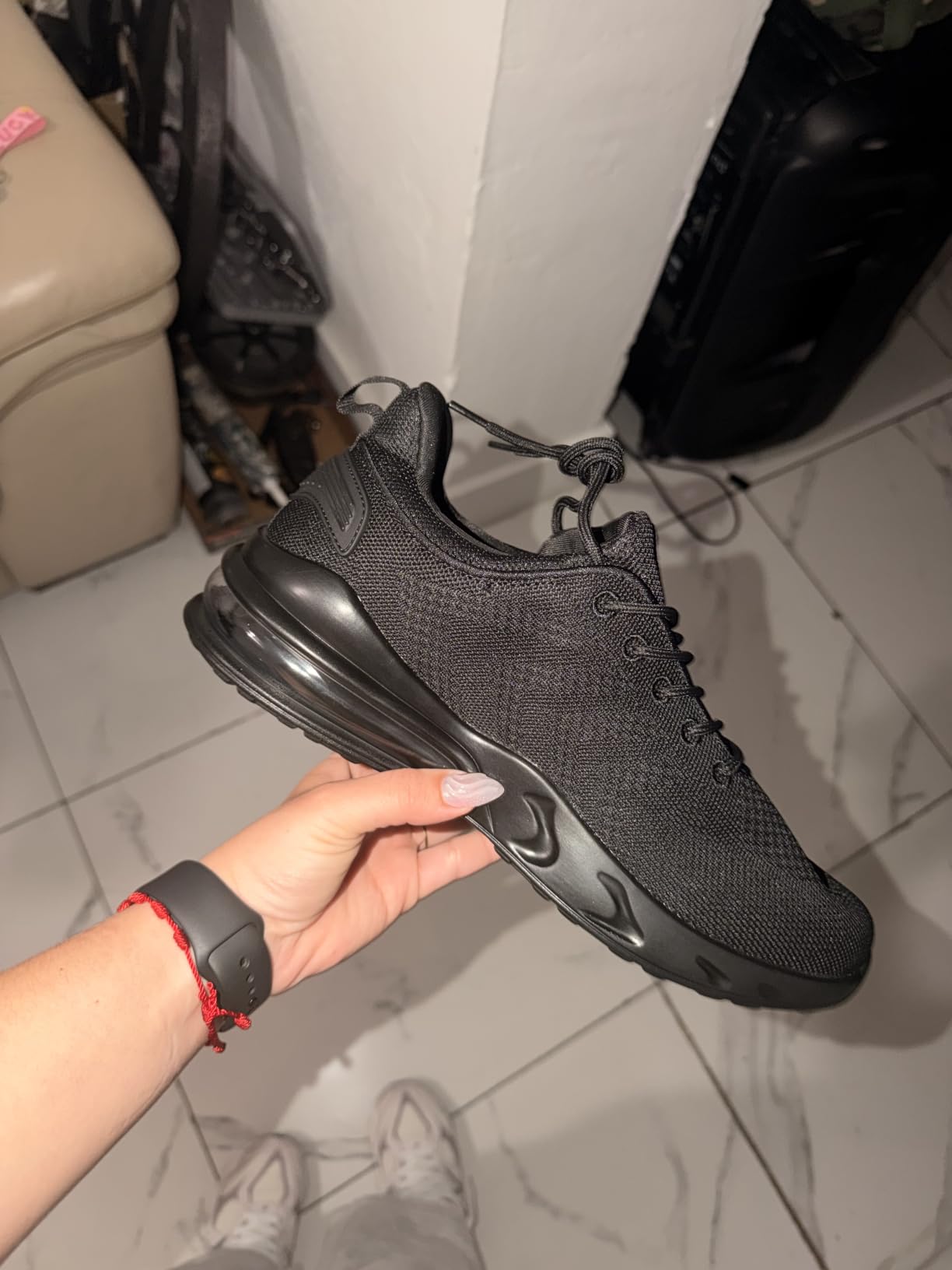 LARNMERN Men Chef Shoes Non Slip Work Waterproof Slip-on | Anti Slip Water Resistant Kitchen Shoes Restaurante Food Service Water Proof Walk Sneaker Zapatos Trabajo Antideslizantes customer photo 2