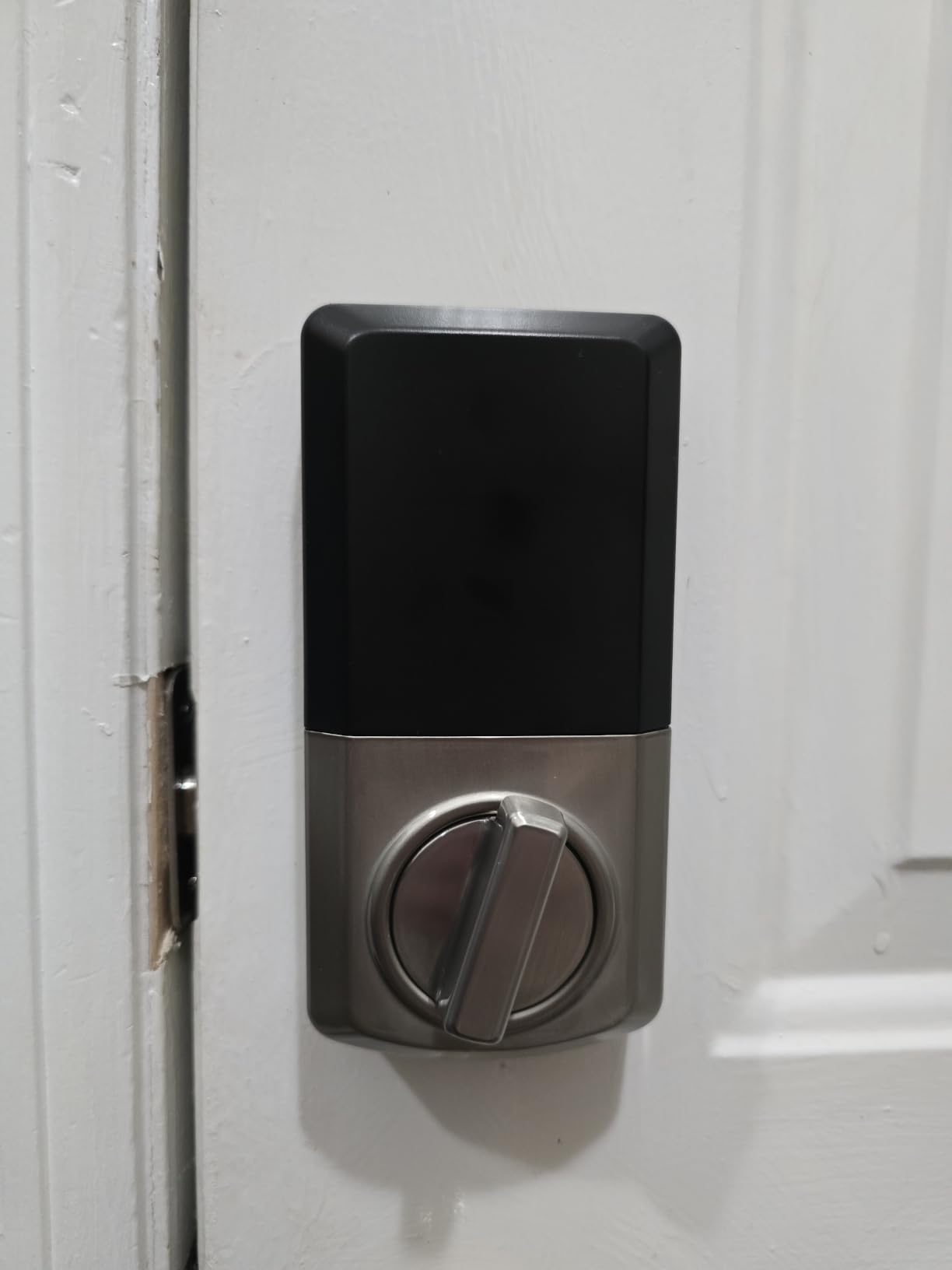 Kwikset Powerbolt 250 10-Button Keypad Matte Black Transitional Electronic Deadbolt Door Lock, Featuring Convenient Keyless Entry, Customizable User Codes and Auto-Locking customer photo 1