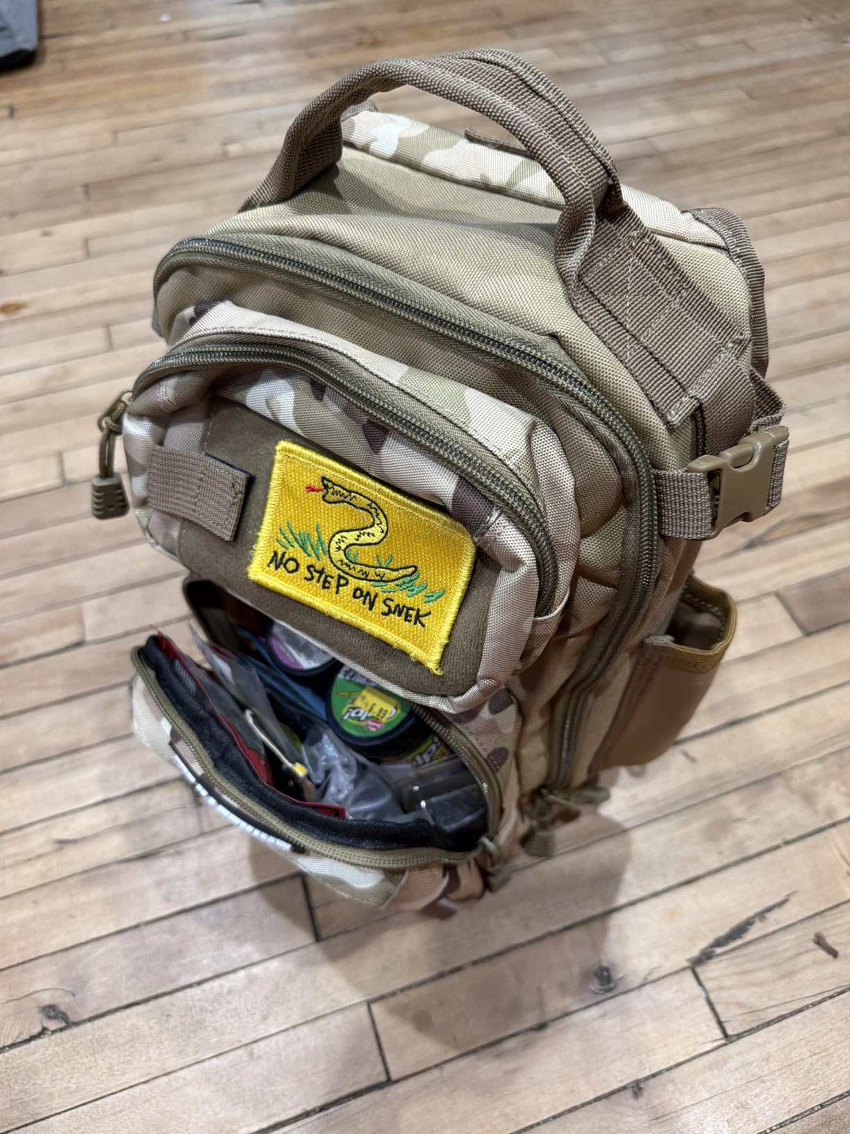 KastKing BlowBak Tactical Sling Tackle Bag - Lightweight Fishing Backpack Storge Fishing Gear and Equipment,Gift for Men customer photo 1