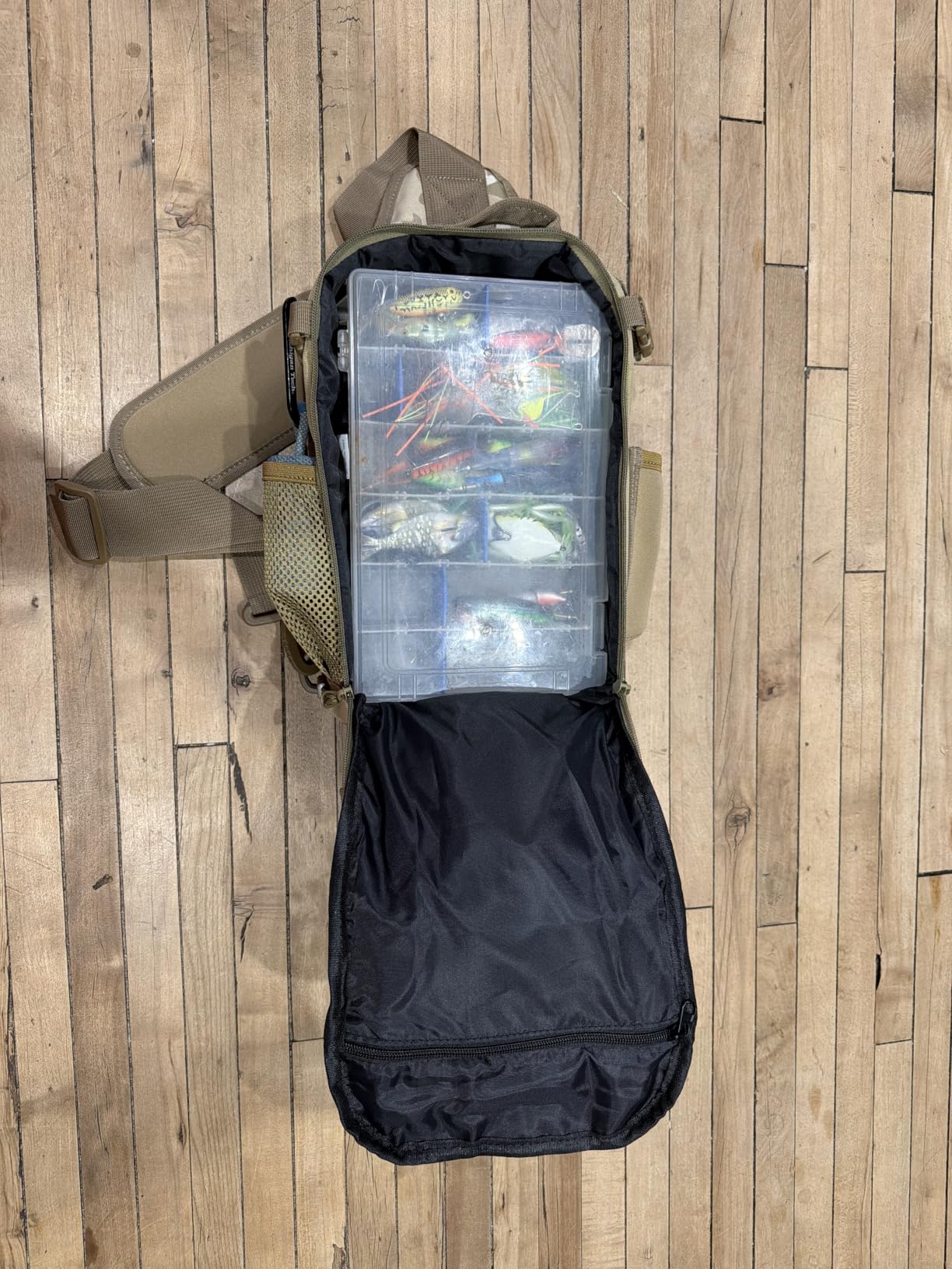KastKing BlowBak Tactical Sling Tackle Bag - Lightweight Fishing Backpack Storge Fishing Gear and Equipment,Gift for Men customer photo 2