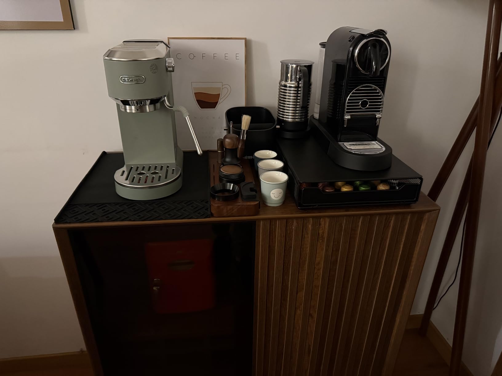 MHW-3BOMBER Espresso Knock Box, 1.2L(15 Cups) Coffee Knock Box with Removable Knock Bar and Anti-slip Pads for Espresso Puck, Coffee Ground, Durable Espresso Accessories, Black GB5967B customer photo 1