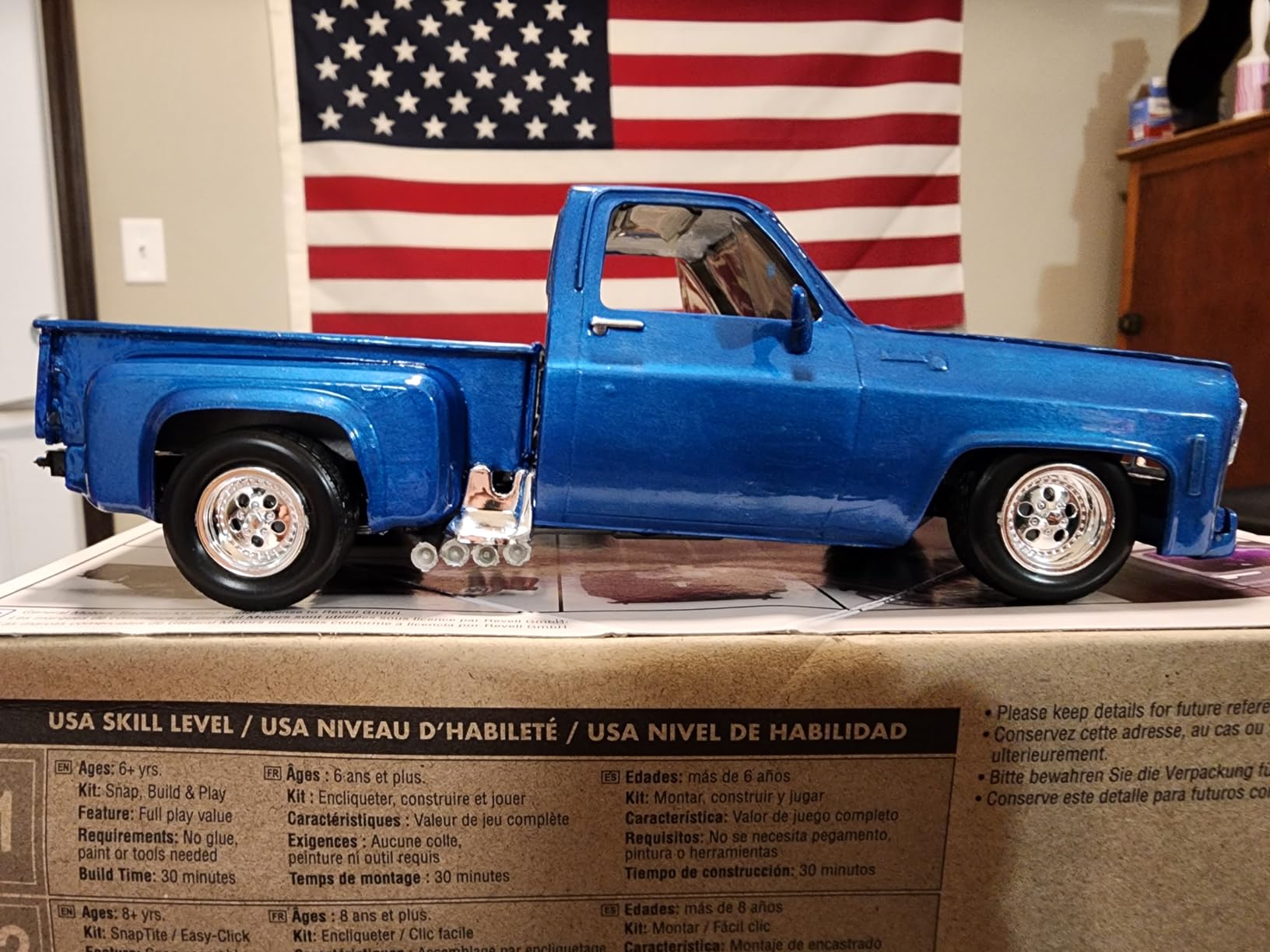 Revell 14552 '77 Chevy Street Pickup 1:25 Scale 83-Piece Skill Level 4 Model Building Kit customer photo 2