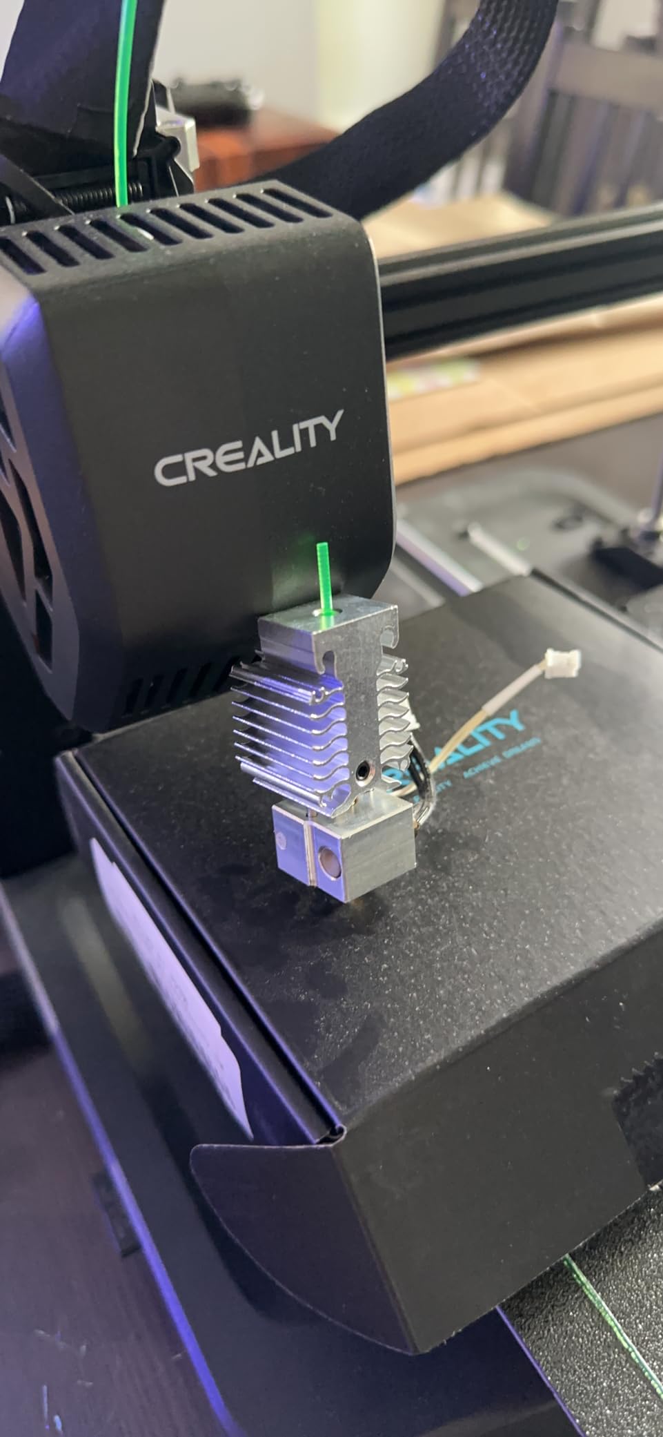 Creality Official Ender 3 V3 SE Hotend Kit, 260℃ High-Temperature Resistance Hotend Heater Block, 250mm/s High-Speed Assembled Extruder Hot End Kit with Silicone Sock for Ender 3 V3 SE 3D Printer customer photo 2
