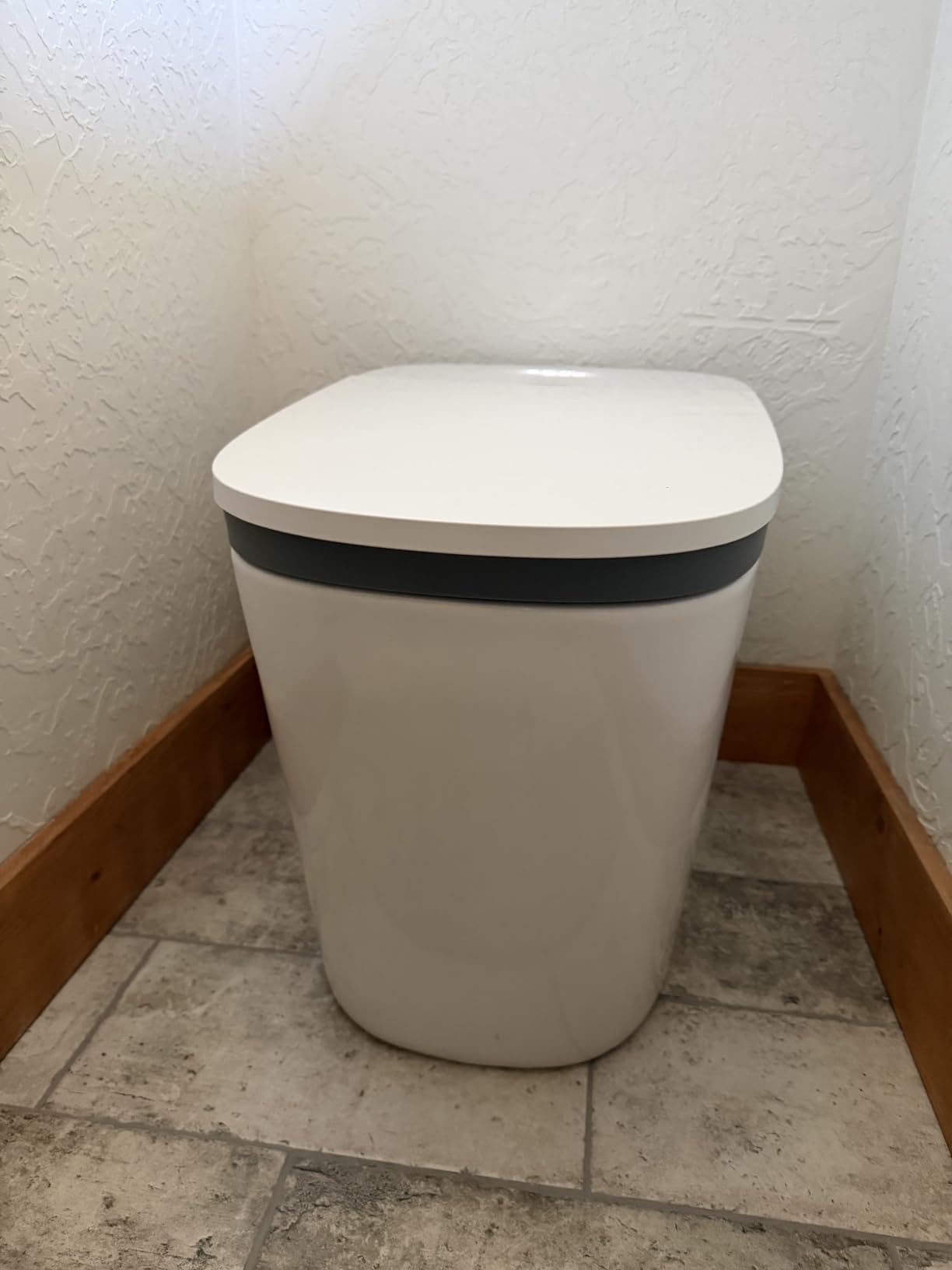 WOODBRIDGE Voice Control Smart Toilet with 1000g MaP Flush Score (B0931S) | Auto Open/Close, Foam Shield, ADA Comfort Height, Moving Air Dryer, Auto Flush, Foot Sensor & Blackout Flush, Heated Seat customer photo 2