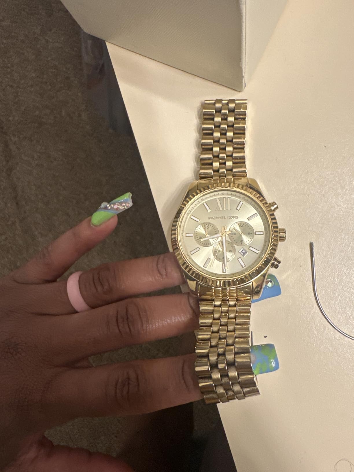 Michael Kors MK8286 - Oversized Lexington Chronograph customer photo 1