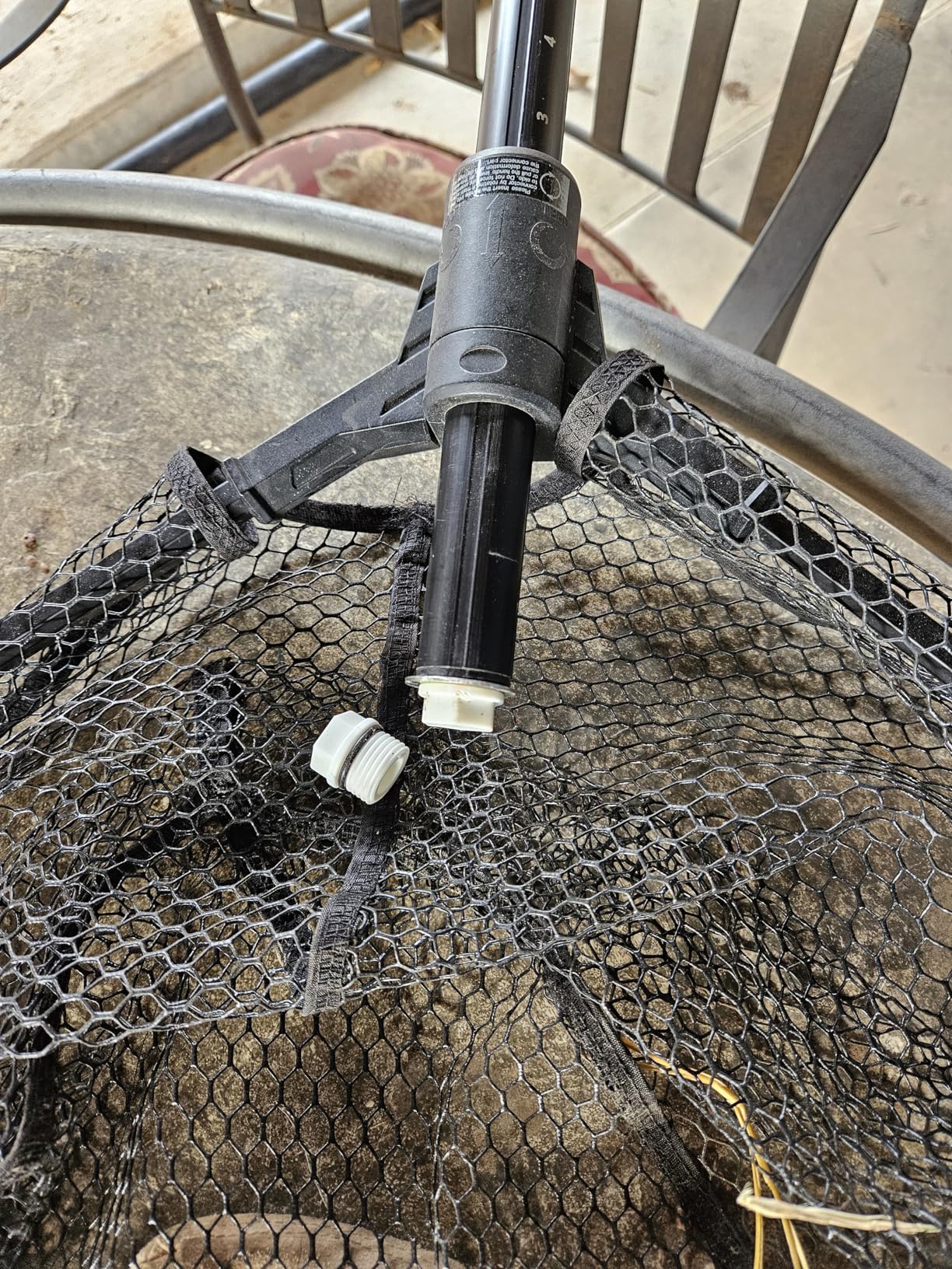 KastKing Brutus Folding Landing Net with Boat Hook, Foldable, Extendable, Lightweight & Strong, Multi-Functional Built-in Boat Hook, Non-Slip & Bright Orange TPR Handle, Two Nets Options customer photo 1