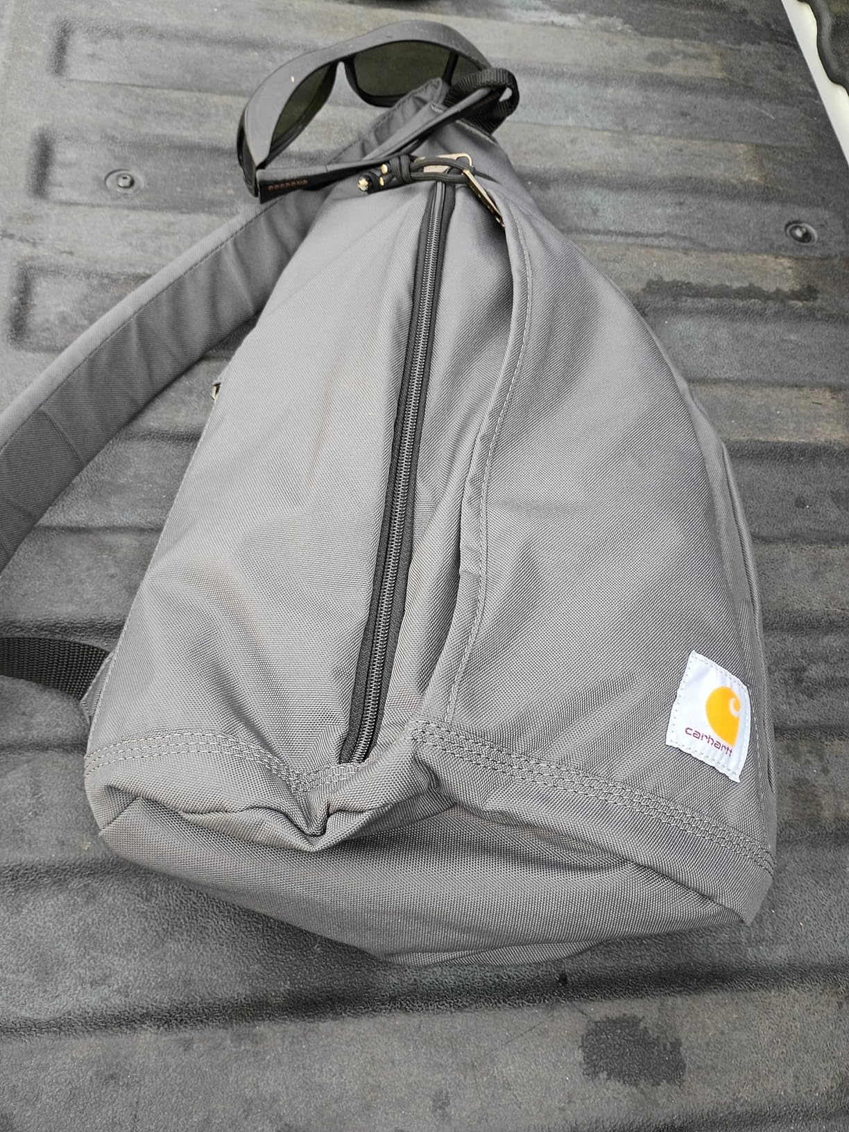 Carhartt Classic 10L Multi-Carry Sling Bag Carhartt Brown | Durable, Crossbody Backpack with Side Release Buckle, Tablet Sleeve and Adjustable Strap customer photo 1