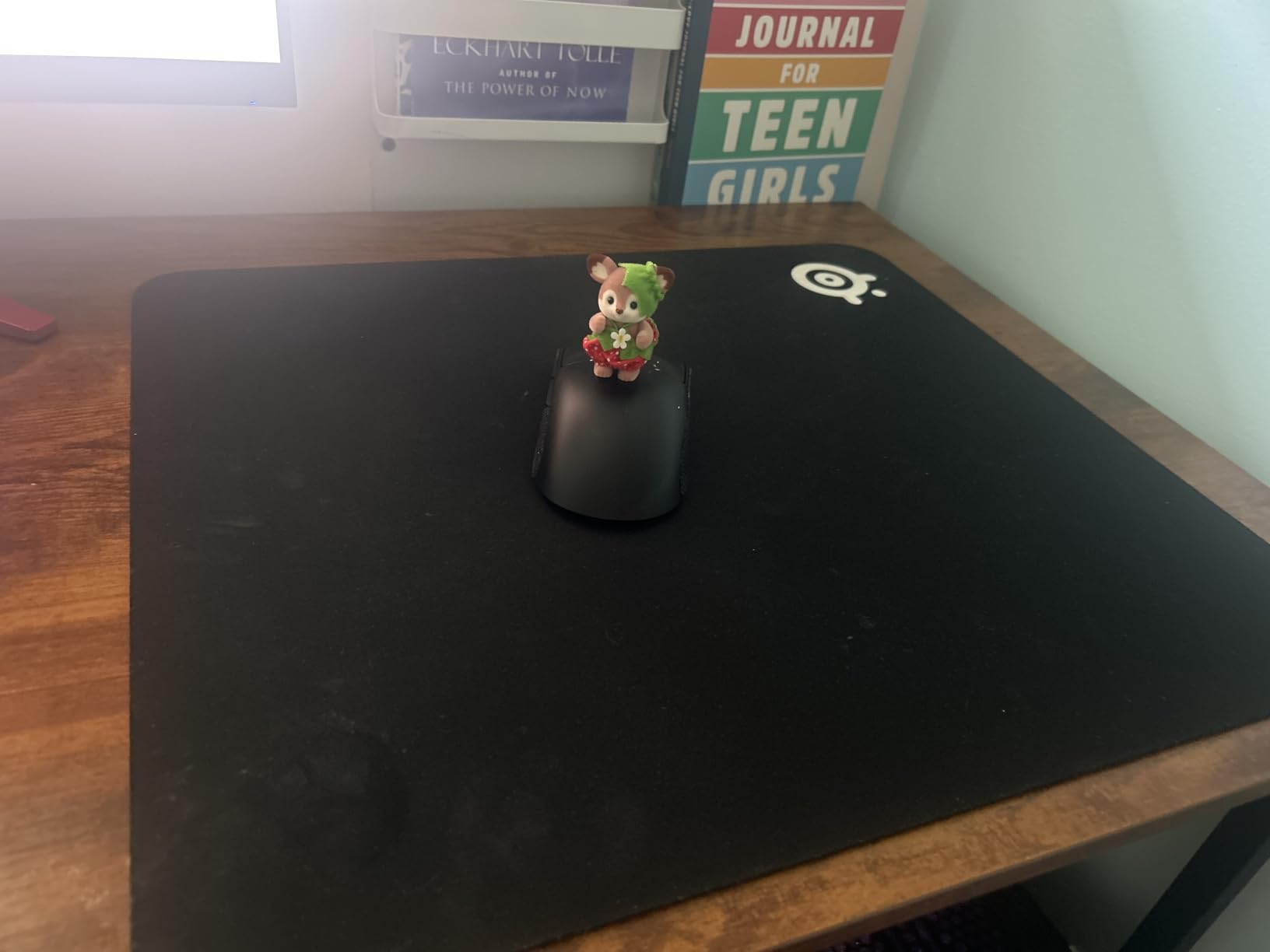 SteelSeries QcK Gaming Mouse Pad - XXL Cloth - Peak Tracking and Stability - Esports Mousepad - Never-Slip - Full Desk Coverage customer photo 2