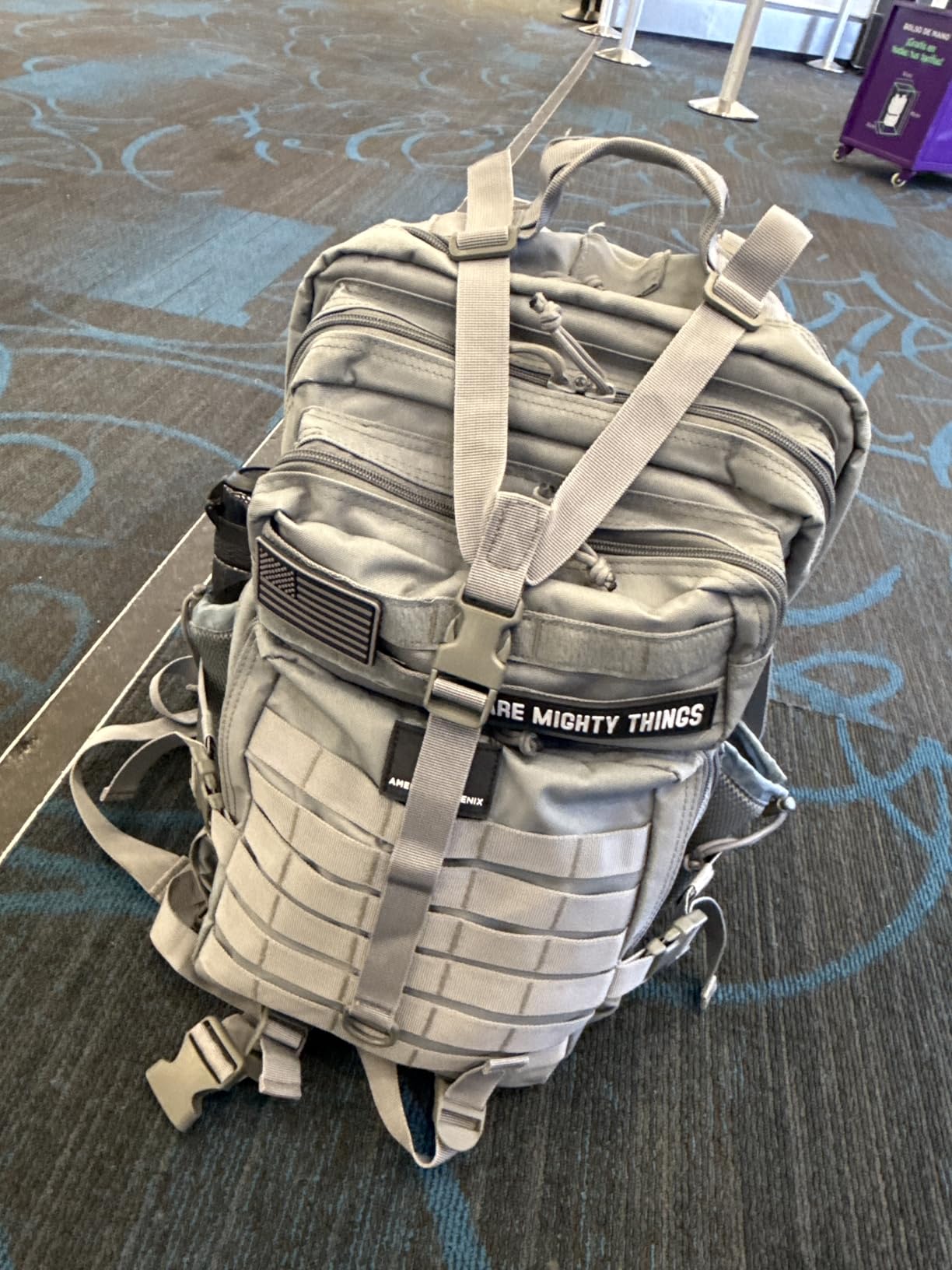 45L to 55L Expandable Professional Tactical Backpack | 1680D SUPER HEAVY DUTY BALLISTIC NYLON customer photo 2