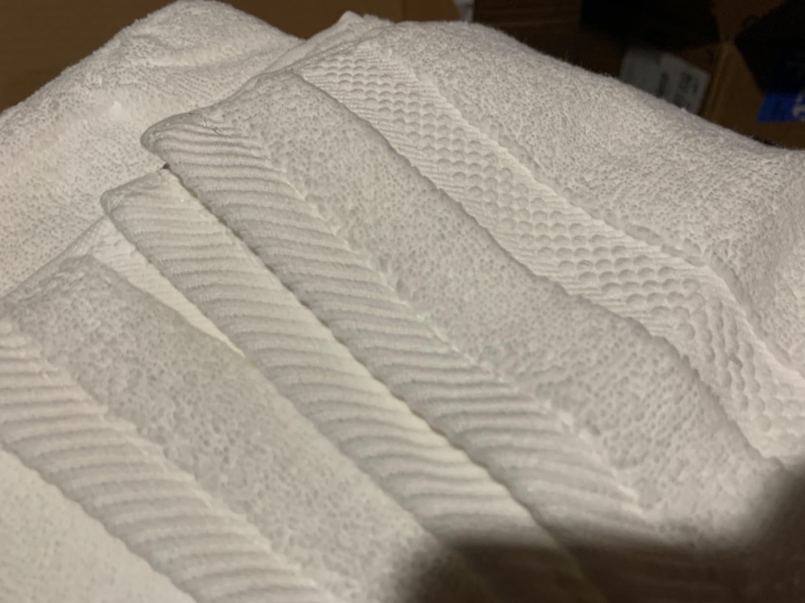 100% Organic Zero-Twist Cotton Towels - GOTS Certified Luxury Bath Towels - Ultra Soft & Plush 700GSM Long-Staple Cotton - 6 Piece Towel Set (White) customer photo 2