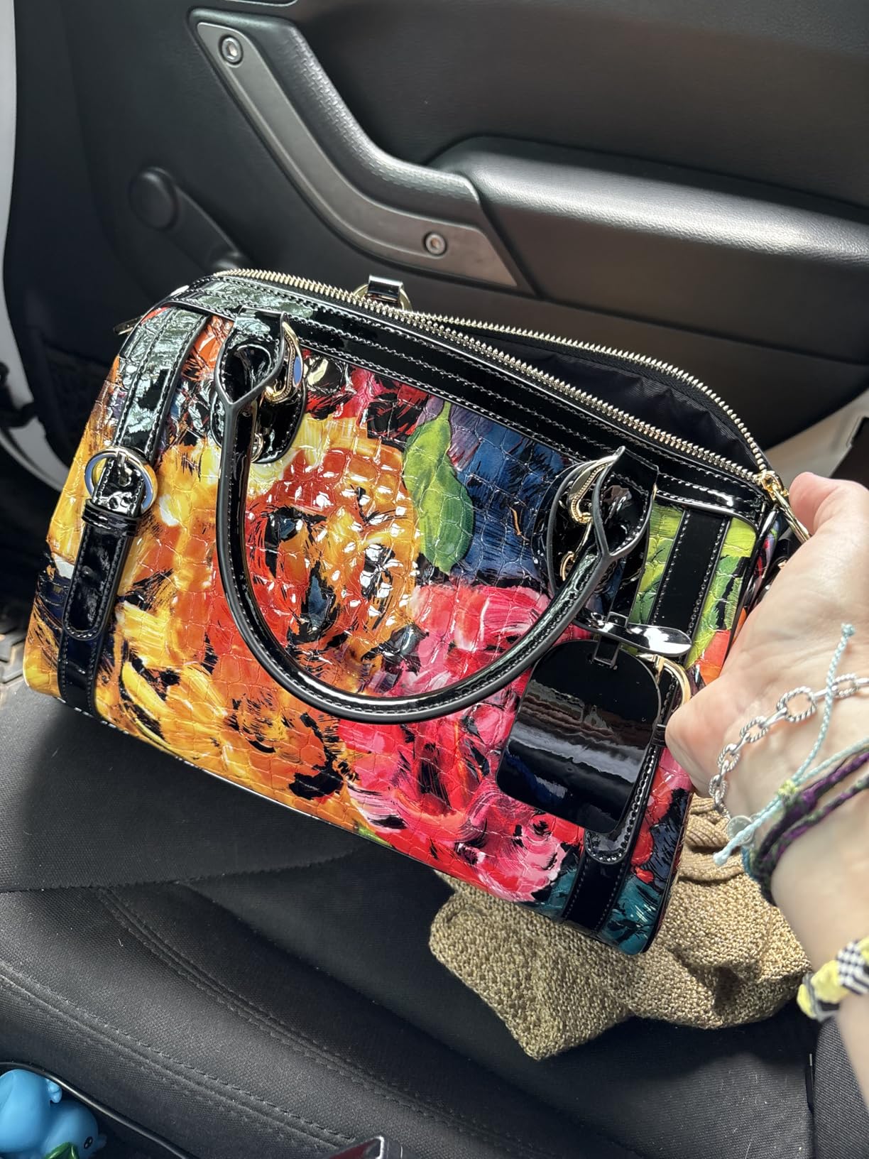 Genuine Leather Purses for Women Designer Handbags Crossbody Shoulder Bags Top Handle Satchel with Adjustable Strap customer photo 2