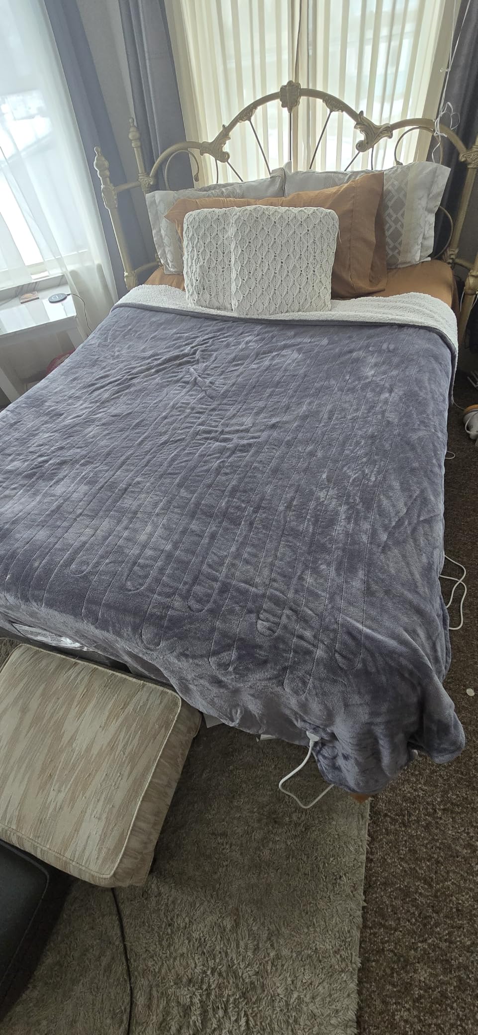 Heated Electric Blanket Queen Size - 84