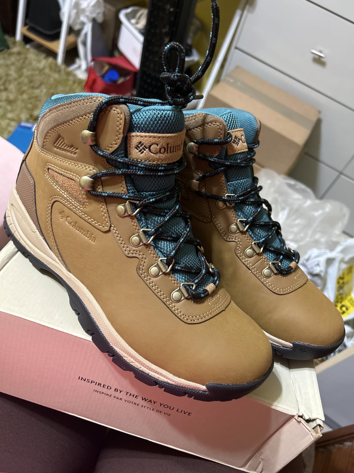 Columbia Women's Newton Ridge Plus Waterproof Hiking Boots customer photo 1