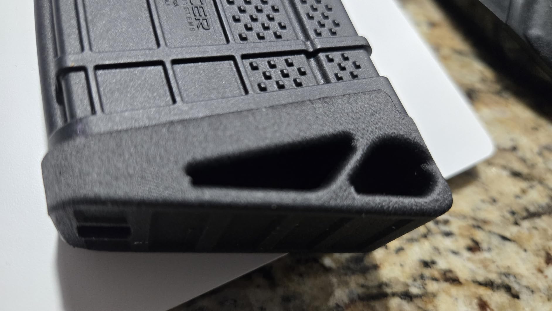 Polymaker Fiberon PA6-GF Glass Fiber Nylon Filament 1.75mm Grey 0.5kg, Warp Free 3D Printing Filament customer photo 2