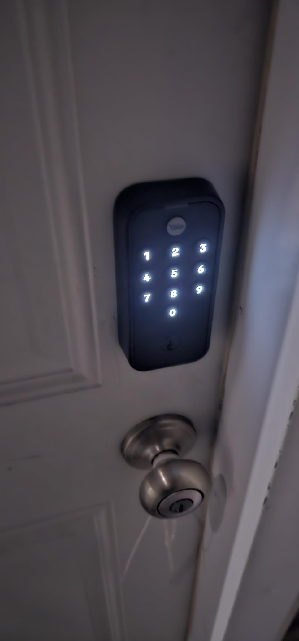 Yale Black Suede Code Keypad Deadbolt Front Door Lock for Keyless Entry, YED210-NR-BSP customer photo 2
