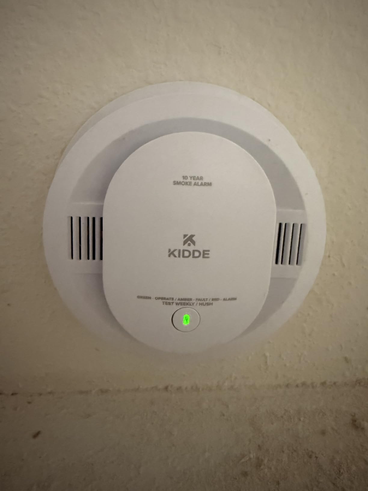Kidde Smoke Detector, Hardwired & 10-Year Battery Backup, 20SA10-V, 1 Pack | Voice Alerts, Wired Interconnect Capability, LED Status Lights, & Loud 85 dB Alarm customer photo 1