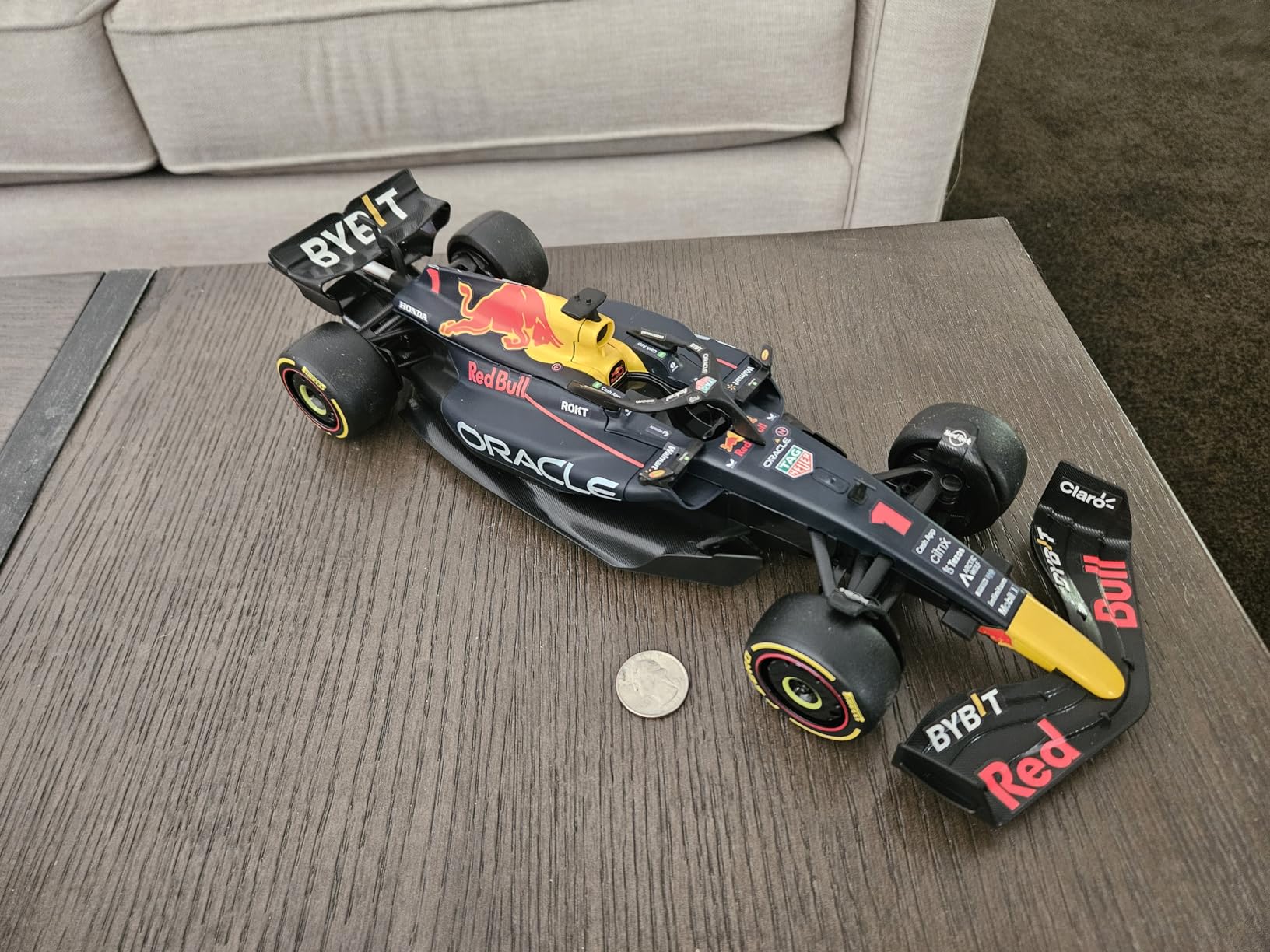 Licensed Ferrari F1 SF1000 RC Car Building Kit, 1/16 Scale Supercar Assembly Set with Remote Controller, Licensed Model, 65 Pieces, STEM Kits for Kids and Adults, Ages 8+ (Ferrari SF1000) customer photo 1