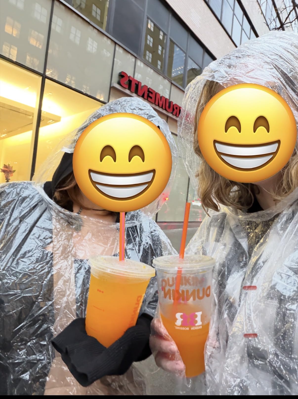 Disposable Rain Ponchos for Adults - Clear with Hood, Compact Emergency Ponchos for Hiking, Camping, Travel customer photo 2
