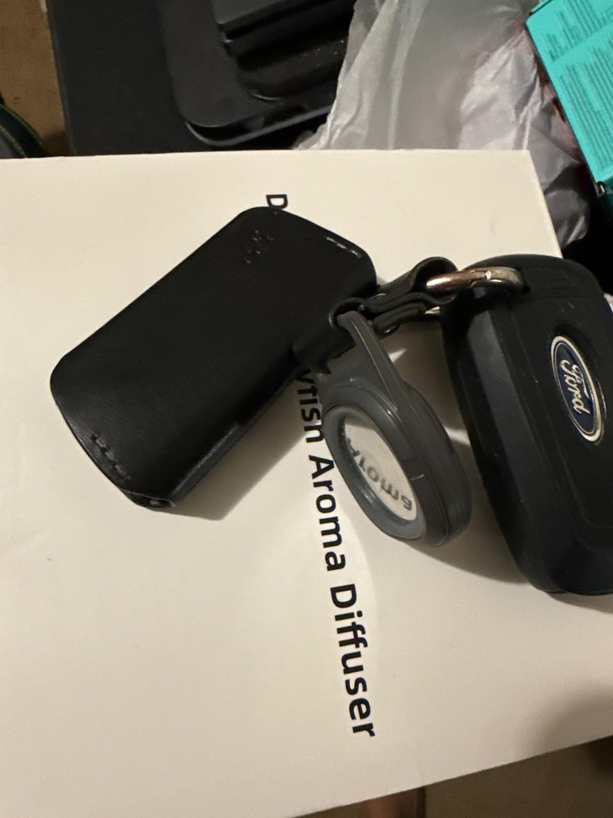 Bellroy Key Cover - Third Edition (Leather Key Holder, Holds 2 - 4 Keys) - Navy customer photo 2