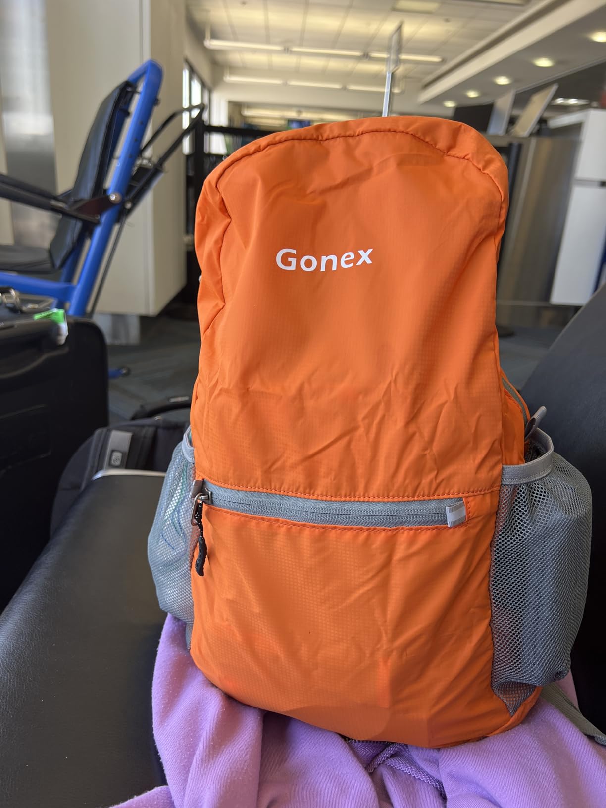 Gonex Ultra Lightweight Packable Backpack Daypack Handy Foldable Camping Outdoor Travel customer photo 1