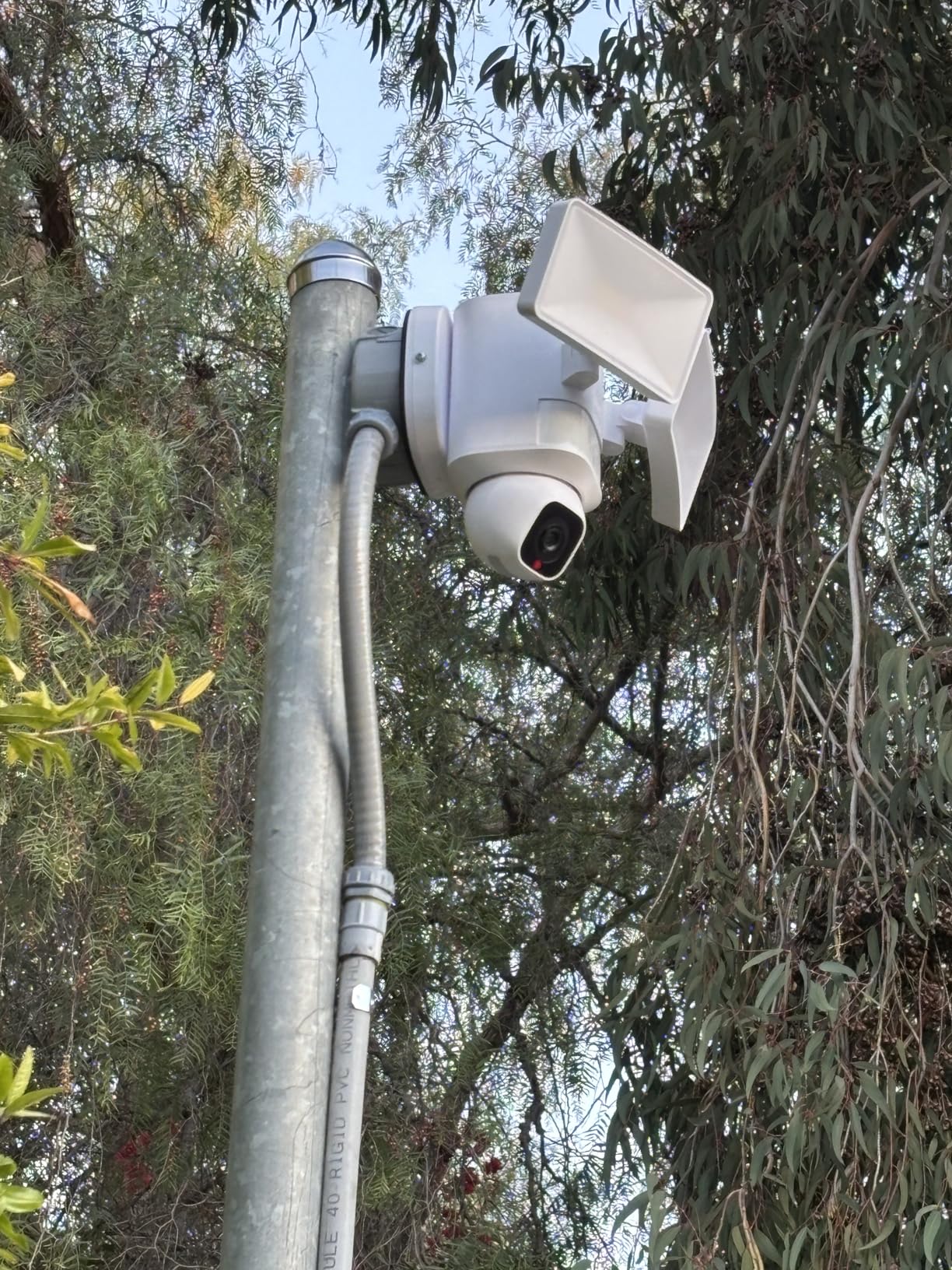 eufy Security Floodlight Camera E30, Security Camera Outdoor, 360° Pan and Tilt, AI Detection and Tracking, 2K Video, 2.4GHz Wi-Fi, 2,000 Lumens, Built-in Siren, 24/7 Recording, No Monthly Fee customer photo 2