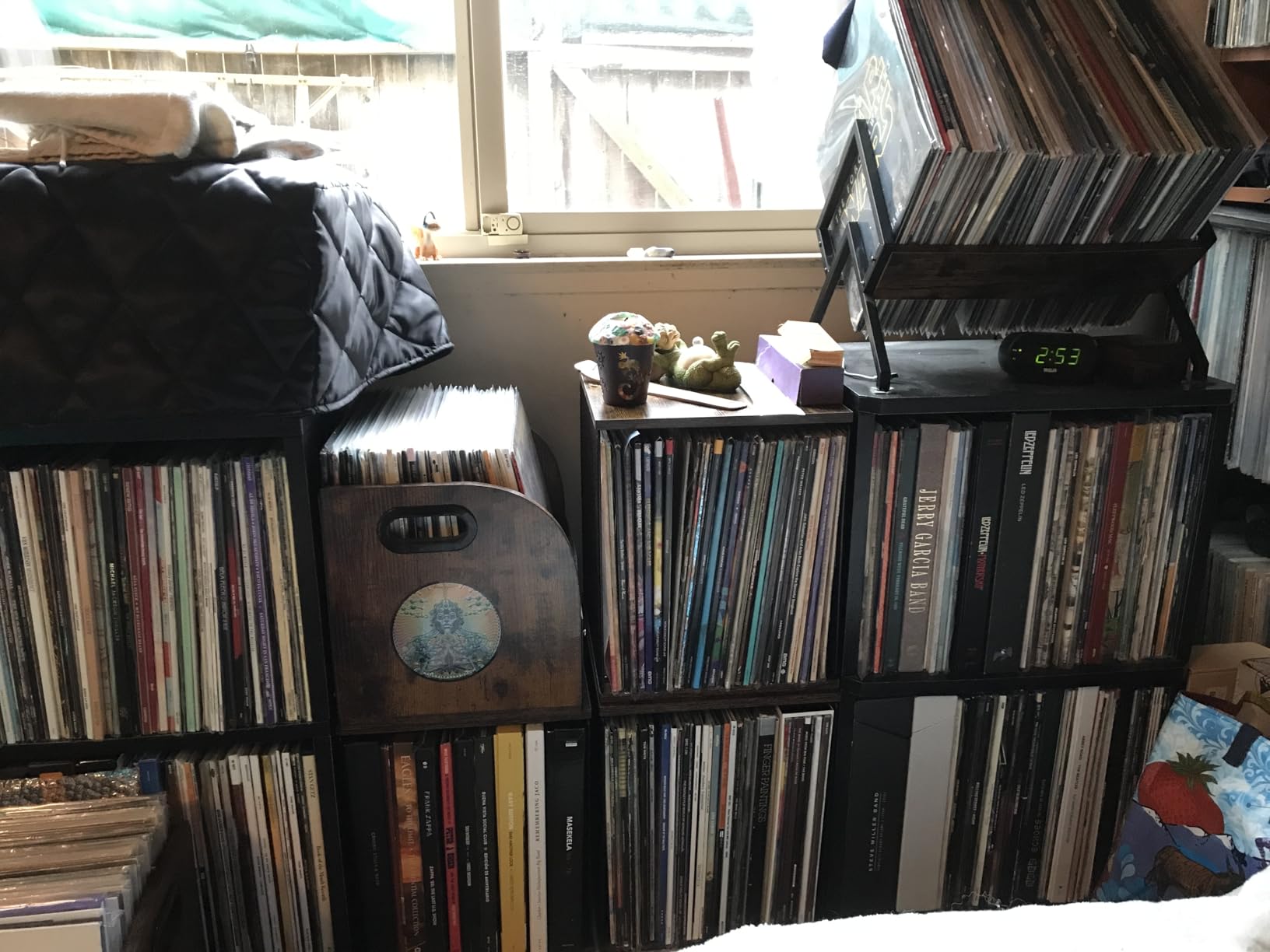 Dmevkic 3 Cube Vinyl Record Storage DIY Stackable 120-150 Records Visualize Album Storage Record Storage Crate customer photo 2
