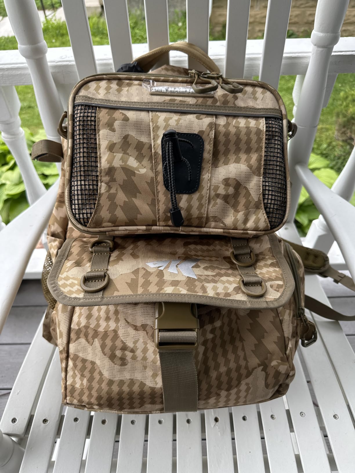 KastKing BaitSpace Fishing Tackle Backpack with Removable Bait Binder,2 Rod Holders Storage Fishing Gear and Equipment customer photo 1