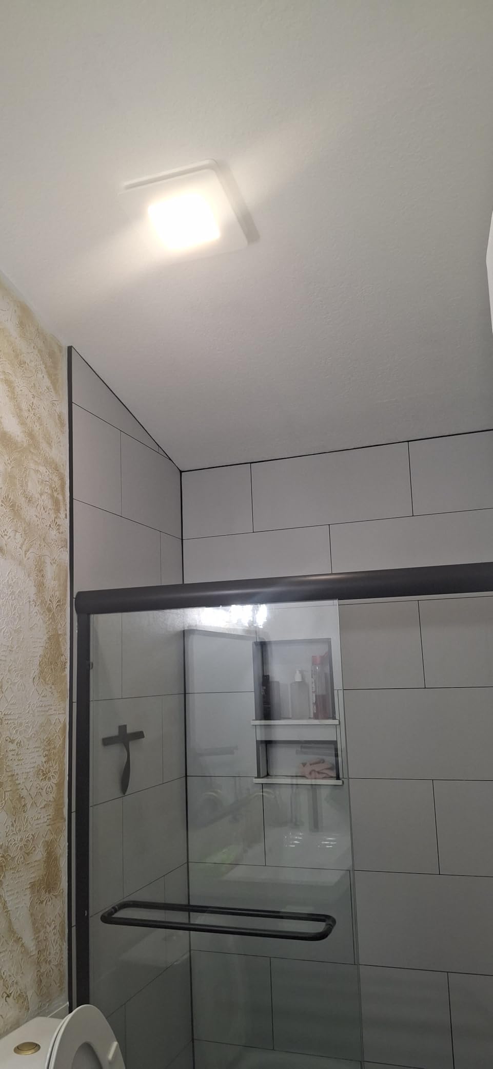 Broan-NuTone Bathroom Exhaust Fan with LED Light, Easy Retrofit Without Attic Access, Quiet 1.5 Sones, 80 CFM ENERGY STAR customer photo 1