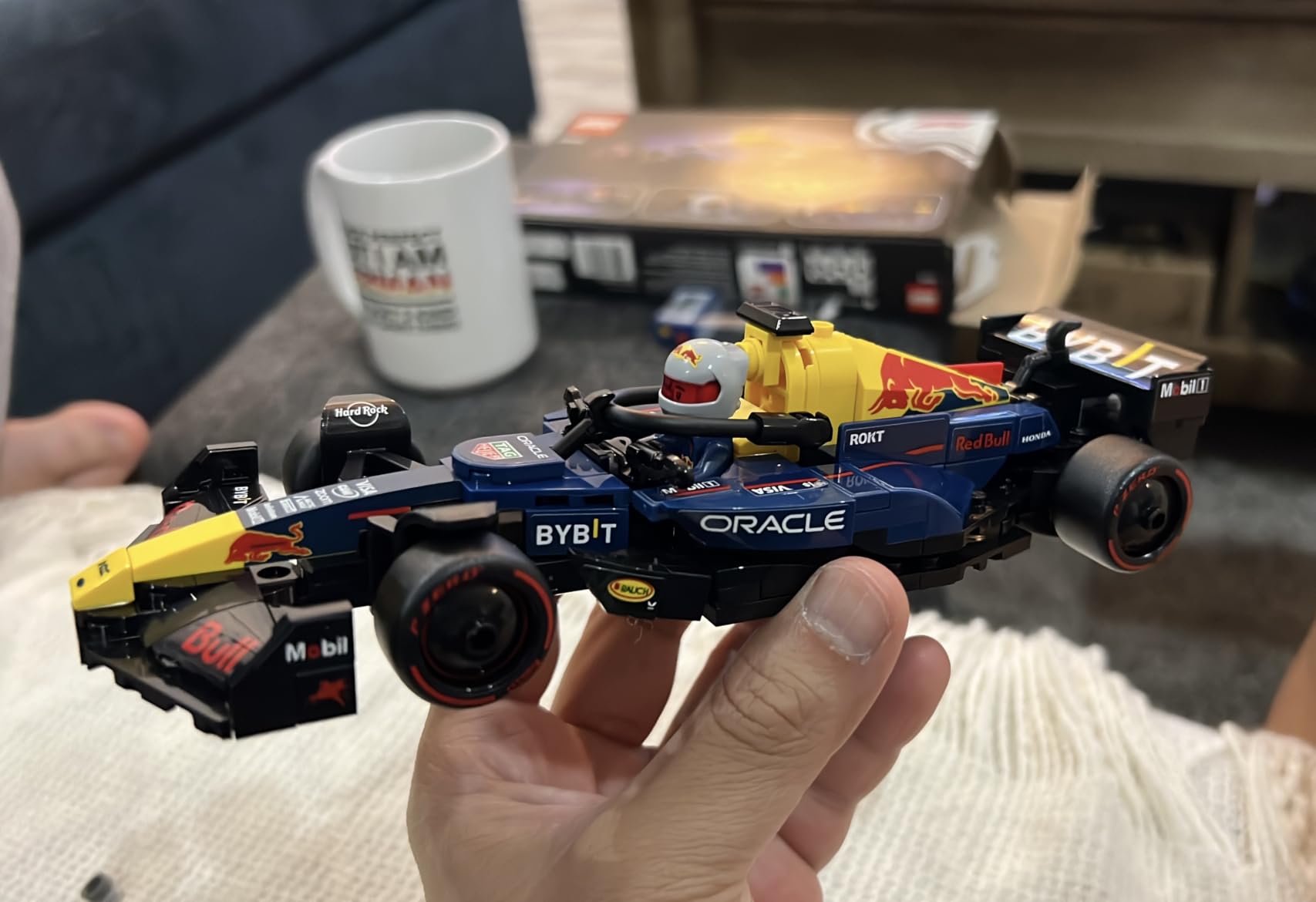 LEGO Speed Champions Oracle Red Bull Racing RB20 F1 Race Car Model Kits - Building Set for Adults, Ages 18+ with Realistic Features - 77243 customer photo 1