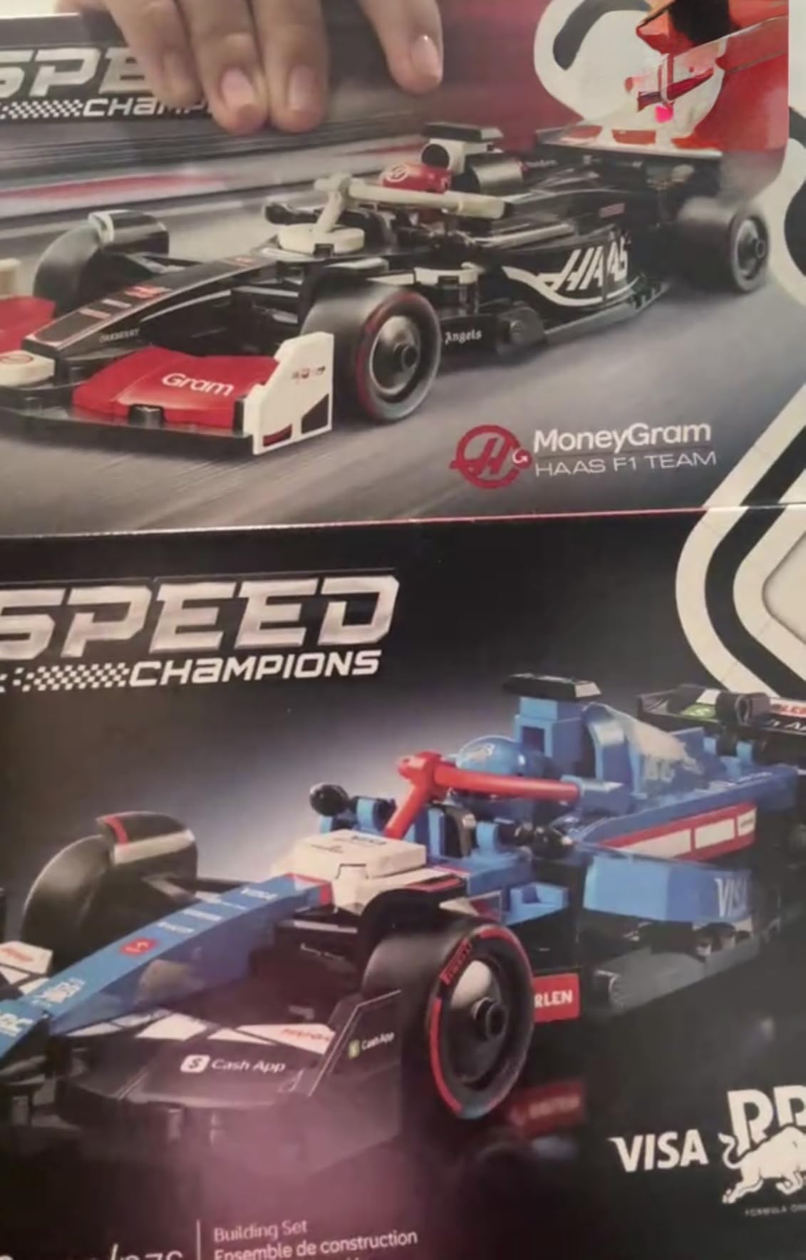 LEGO Speed Champions Visa Cash App RB VCARB 01 F1 Race Car Model Kits - Building Sets for Adults, Ages 18+ With Realistic Features - 77246 customer photo 1