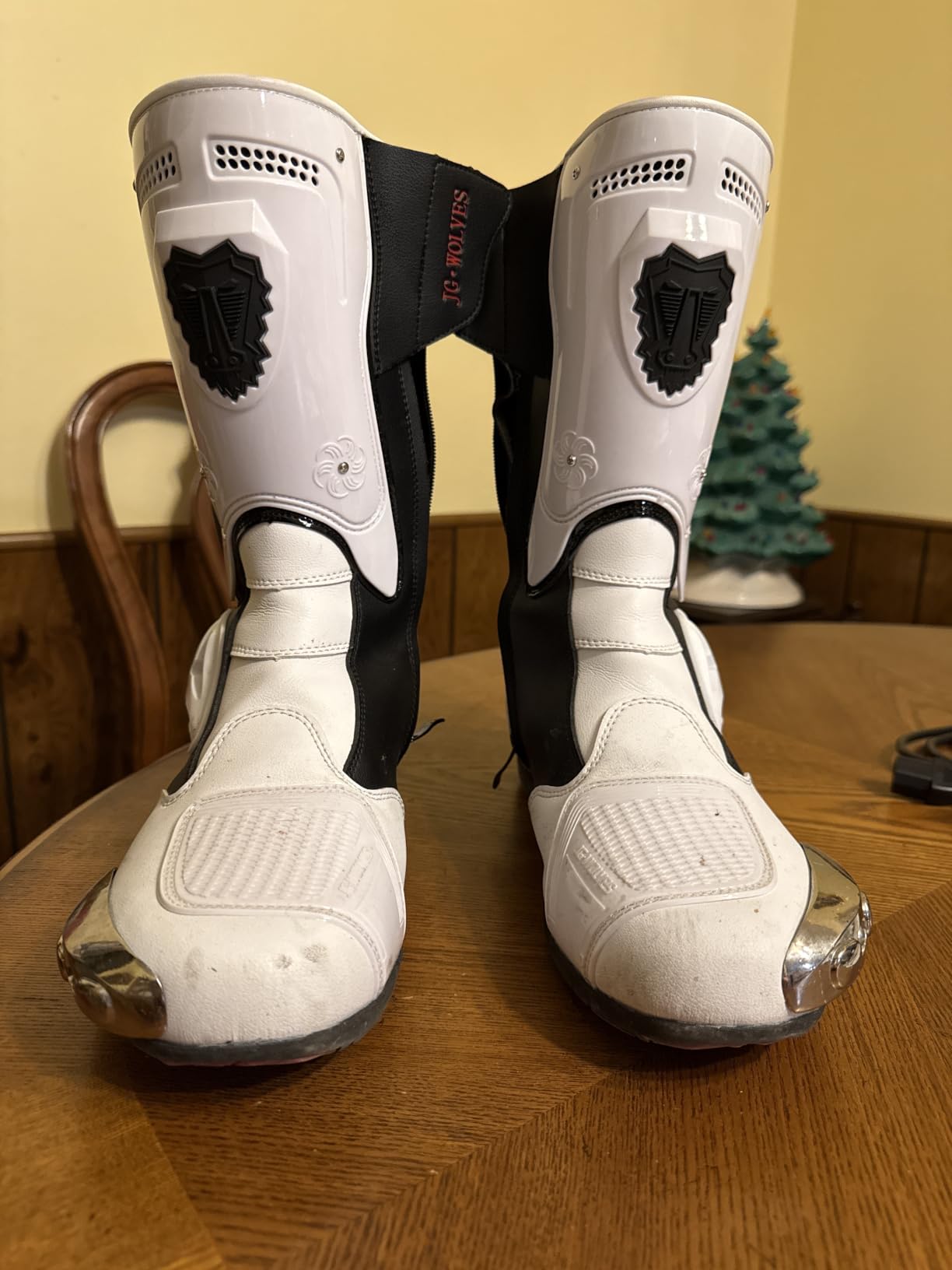 Zeozoom Motorcycle Riding Boots Motorcycle Leather Boots for Women and Men Protection Anti Slip Racing Sports customer photo 2