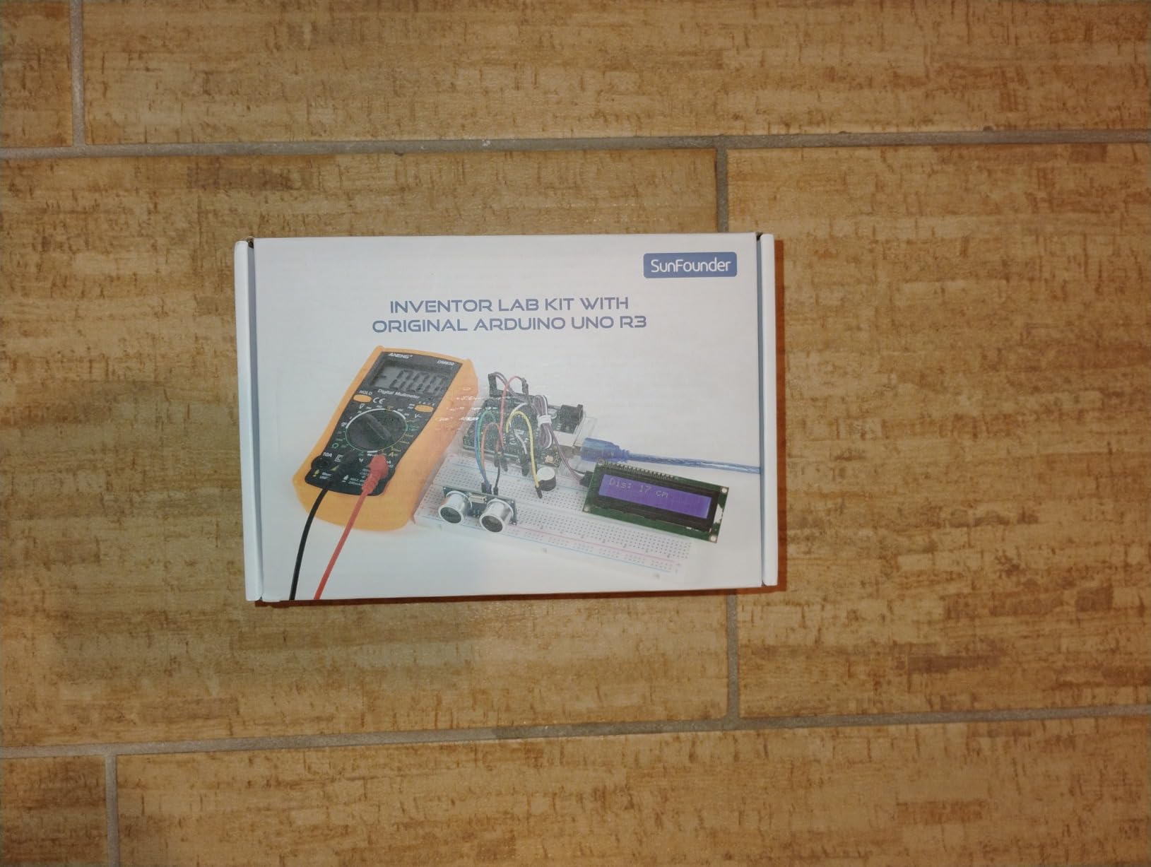 SunFounder Inventor Lab Starter Kit with Original Arduino Uno R3 REV3 Multimeter 34 Projects 40+ Video Courses RAB Breadboard Holder, RoHS Compliant customer photo 1