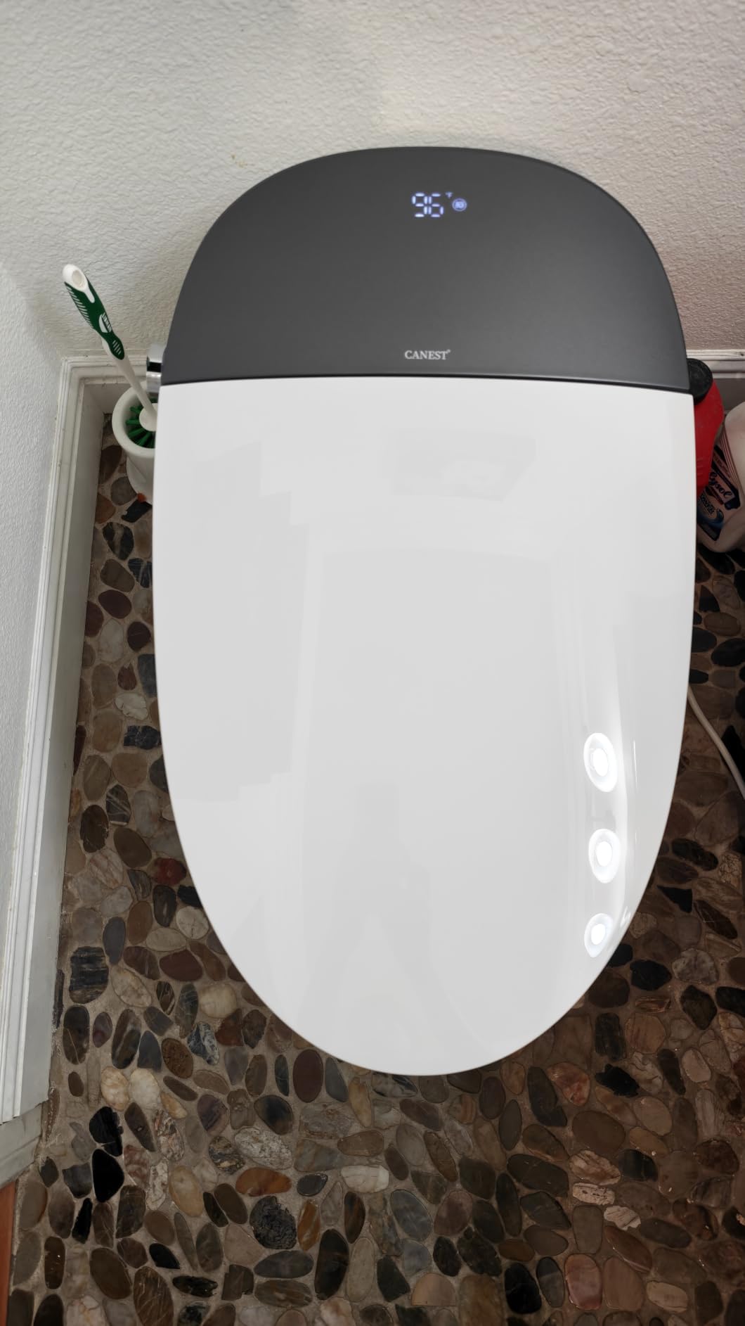CANEST FC-001 Smart Bidet Toilet, Auto Open Close, 17