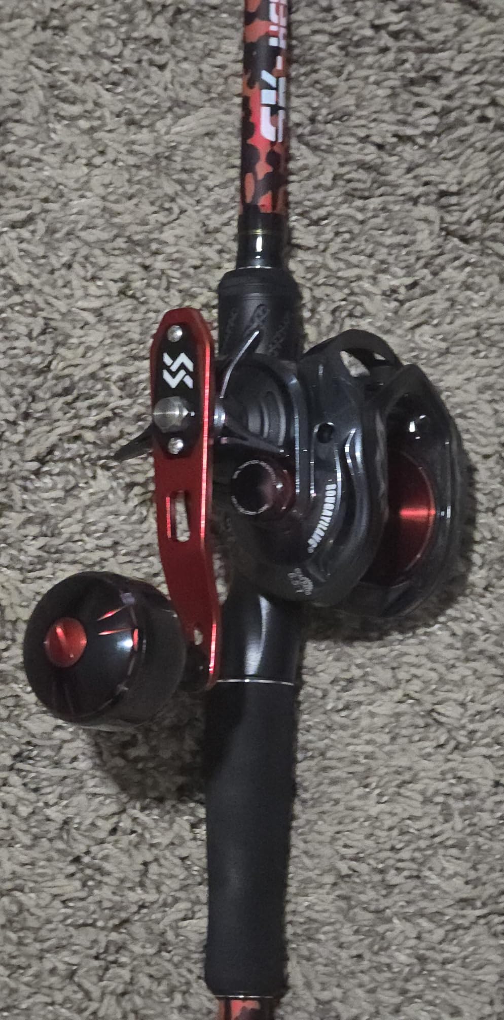 Sougayilang Baitcaster Rod Reel Combo, 2-Piece Fishing Rod with 400 Size Casting Reel, Aluminum Reel Seat for Musky Fishing customer photo 1