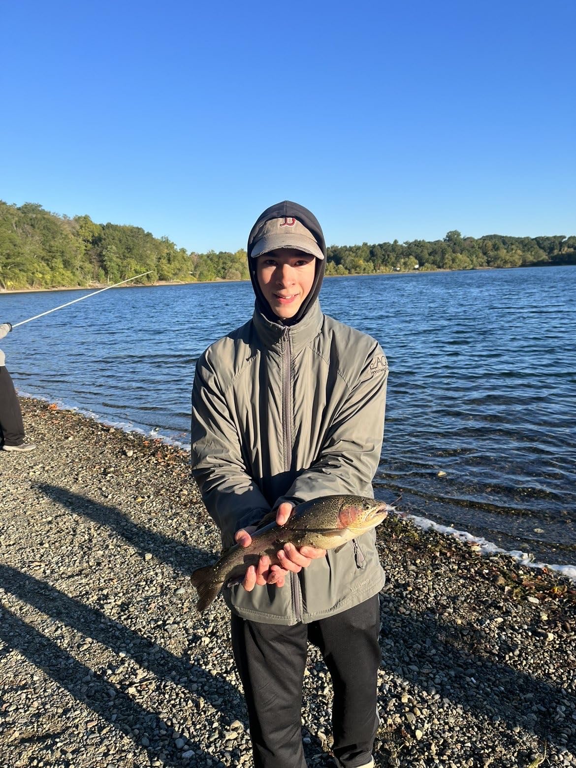 HANDING Pioneer Fishing Rod 2-Piece Baitcaster Rod & Spinning Rod | Ideal for Bass Trout Walleye Freshwater All-Purpose Rod. 24T Carbon Fiber EVA Handle Titanium Oxide Guide Rings customer photo 1