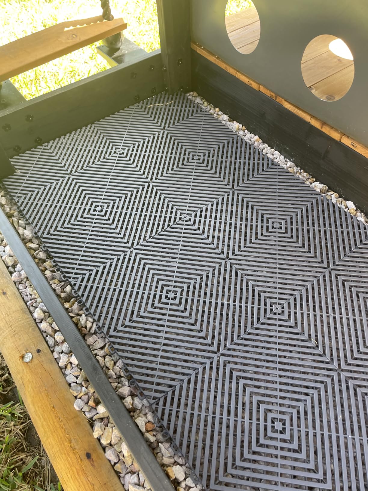 VEVOR Interlocking Drainage Mat, 12