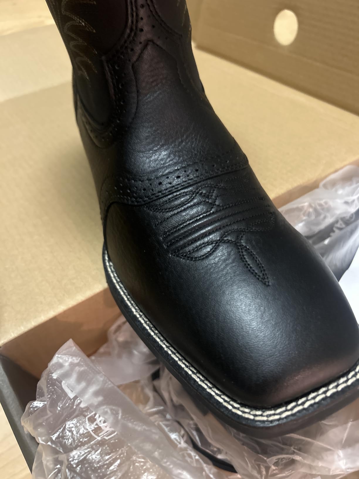 Ariat Men's Sport Western Wide Square Toe Cowboy Boot customer photo 2