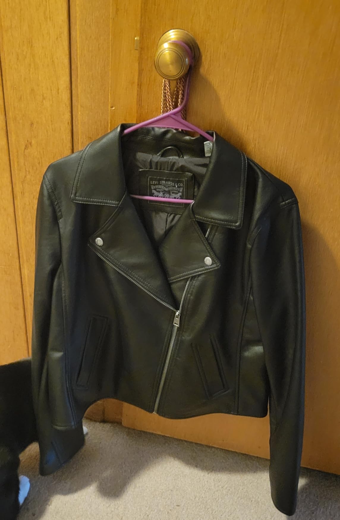 Levi's Women's Moto Jacket With Welt Pockets customer photo 2