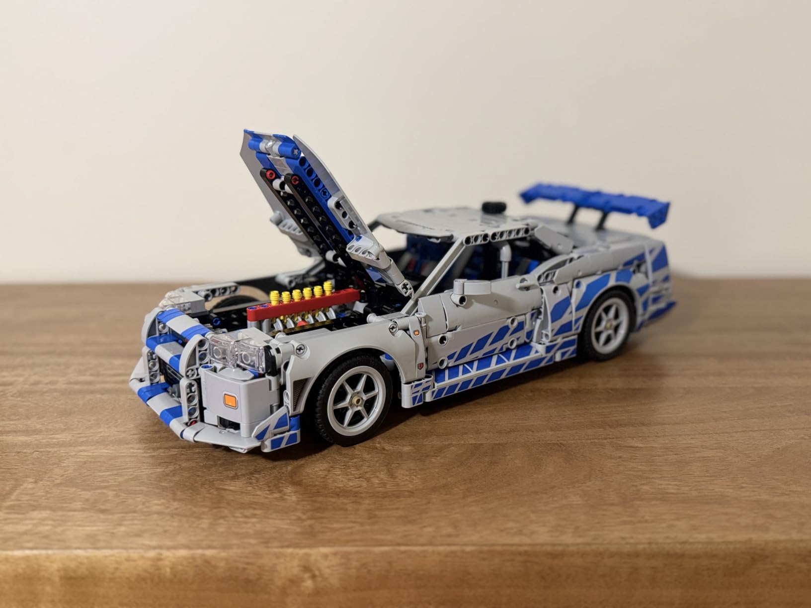 LEGO Technic 2 Fast 2 Furious Nissan Skyline GT-R (R34) Car - DIY Kit and Building Set for Adults - 42210 customer photo 1