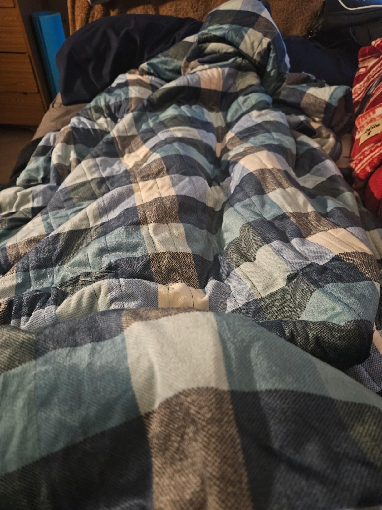 Sealy Electric Blanket Throw 50x60, Double Flannel, 6 Heat Levels, Charcoal | Heated Blanket Throw with 2-10 Hours Auto Off, Overheat Protection, Machine Washable, ETL Certified customer photo 1