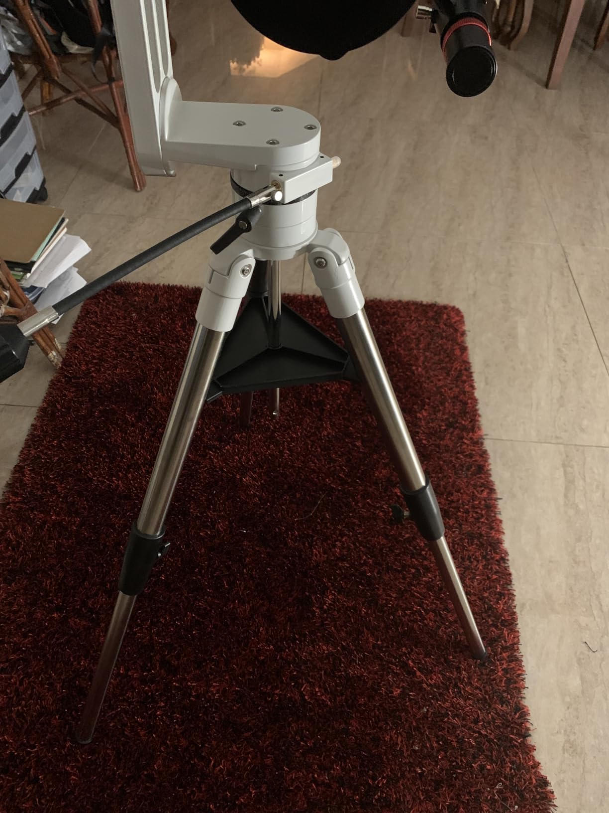 SVBONY SV225T Astronomical Telescope Tripod, Extendable Aluminum Tripod, Compatible with SV225 Series Alt-Azimuth Mounts customer photo 2