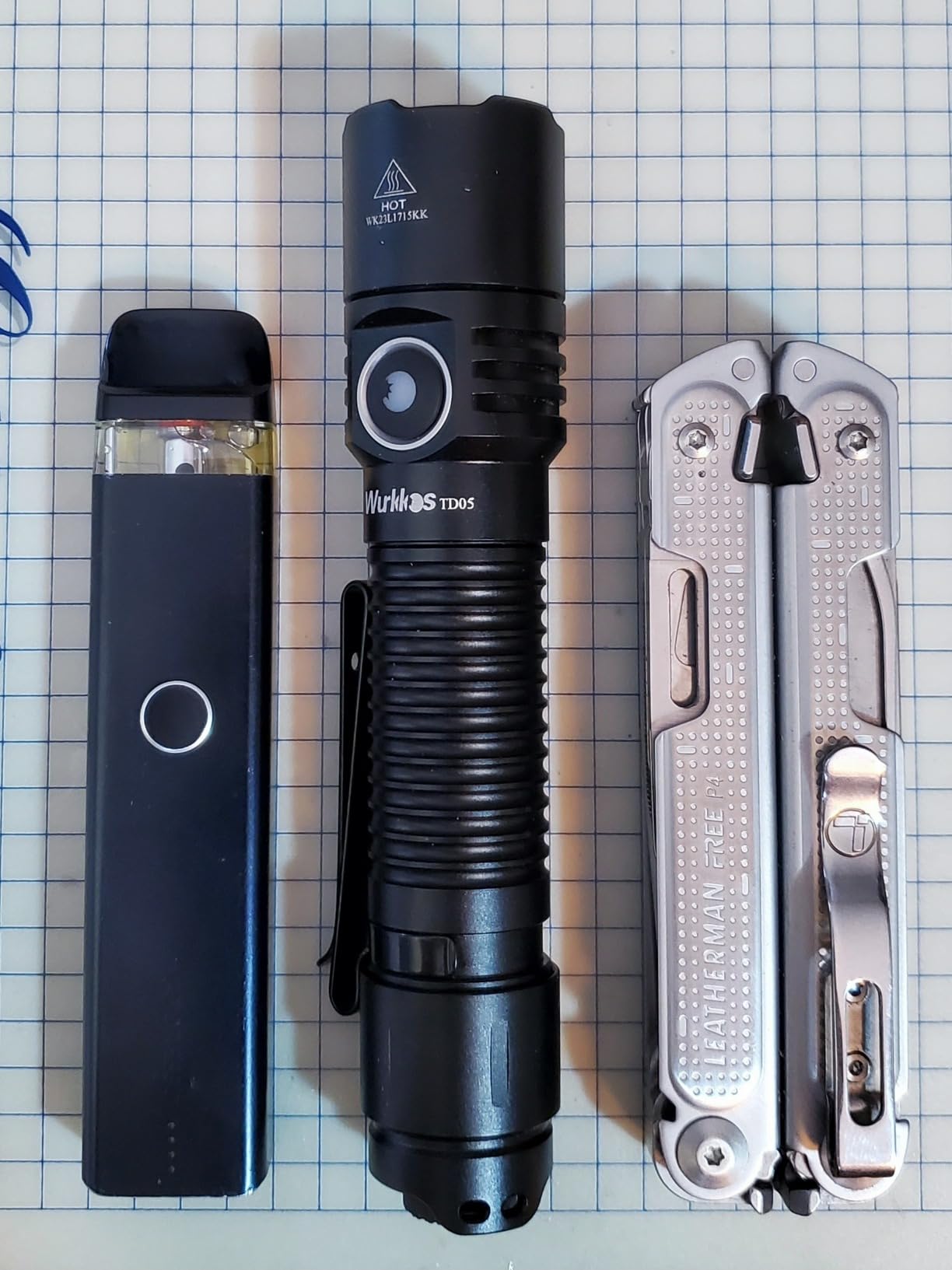 Wurkkos FC12C Tactical Flashlight 1600 High Lumens, USB-C Rechargeable LED Flashlights, 332M Long Throw Flash Light, IP68 Waterproof, Dual Switches and Constant Current Circuit for Home Camping Hiking customer photo 2