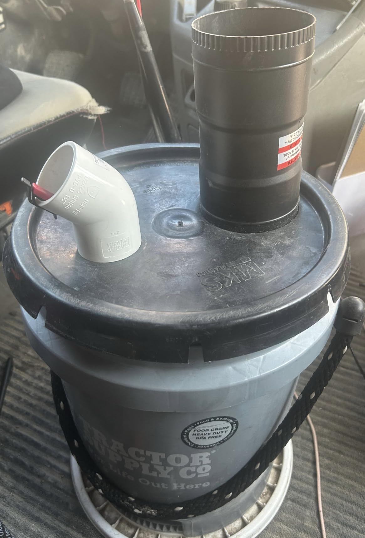 Hon&Guan 3 Inch Inline Blower Fan with Speed Controller 120 CFM with 20W Ultra-Low Power and Low Noise customer photo 1