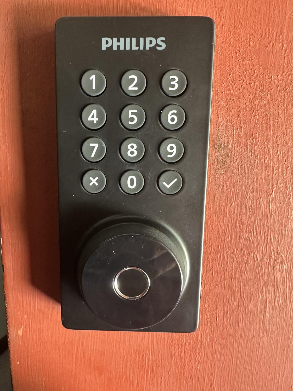 Philips Wi-Fi Smart Deadbolt Lock, Keyless Entry Door Locks for Front Door | Code / Fingerprint / APP Unlock, Remote Access, Alexa Google Voice Unlock, Auto Lock, Built in WiFi, Backlit Touchscreen customer photo 1