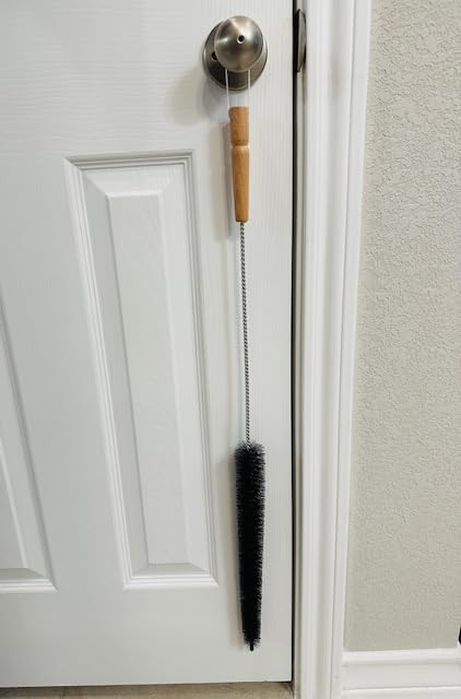 Dryer Vent Cleaner Kit, Bendable Lint Brush 2Pcs, 28 Inches | Bendable design, soft stiff bristles, removes lint and debris, ideal for narrow gaps customer photo 2