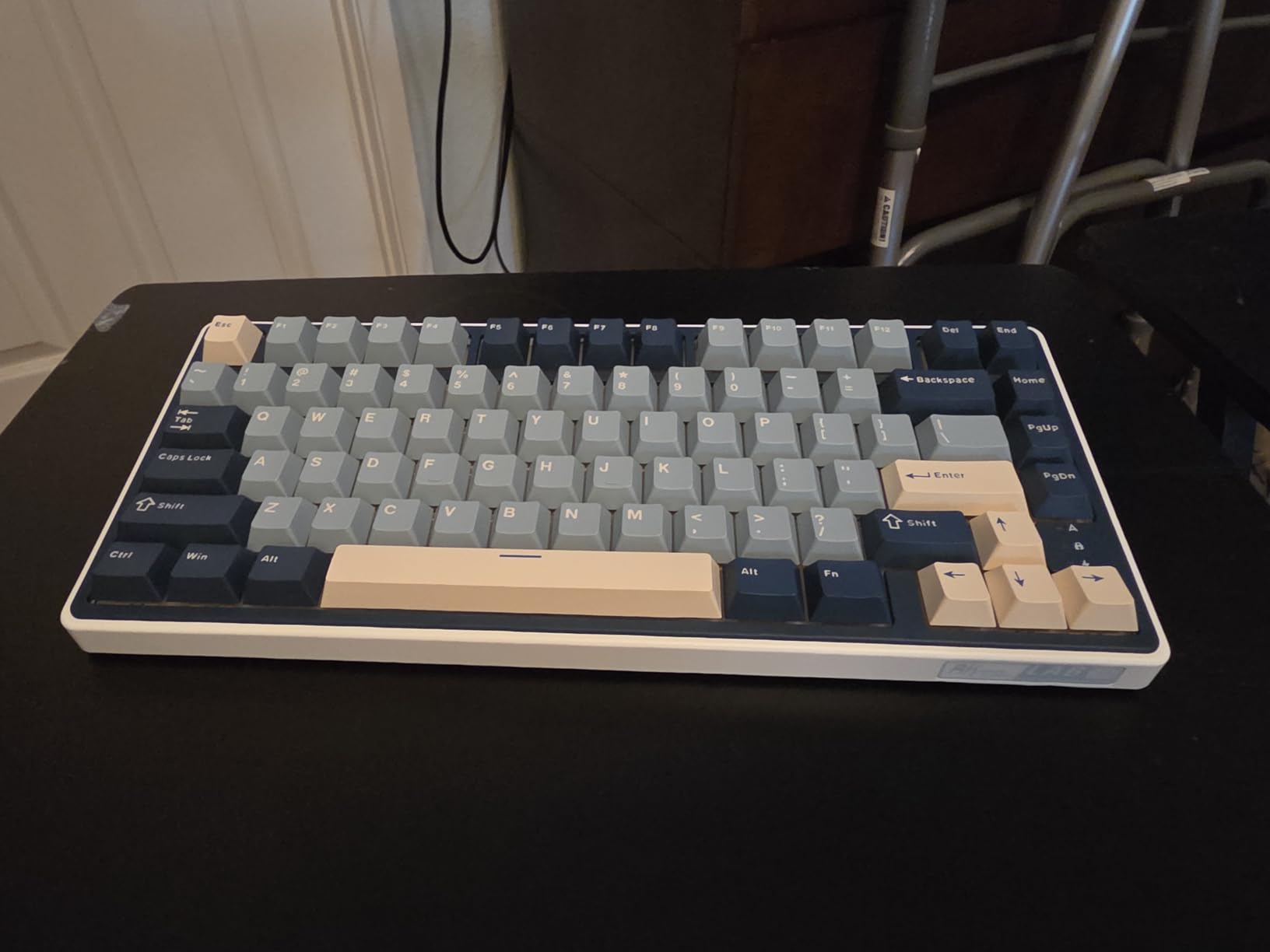 RK ROYAL KLUDGE R75 Wireless Mechanical Keyboard, 75% Percent Custom Gaming Keyboard Gasket Mount RGB Backlit with Knob & PBT Keycaps, BT5.1/2.4GHz/USB-C, Hot Swappable Cream Switch customer photo 2