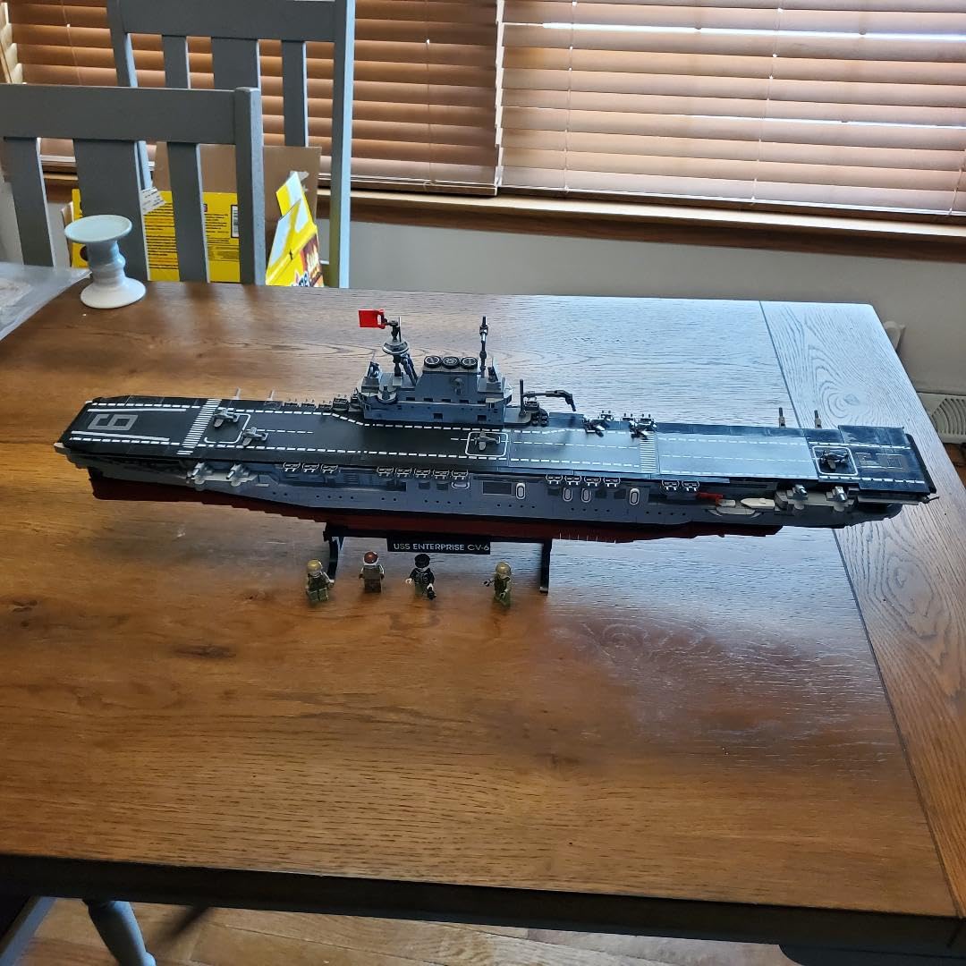 SEMKY Military Series USS Enterprise Aircraft Carriers MOC Building Blocks and Engineering Toy (1883 Pieces) customer photo 1