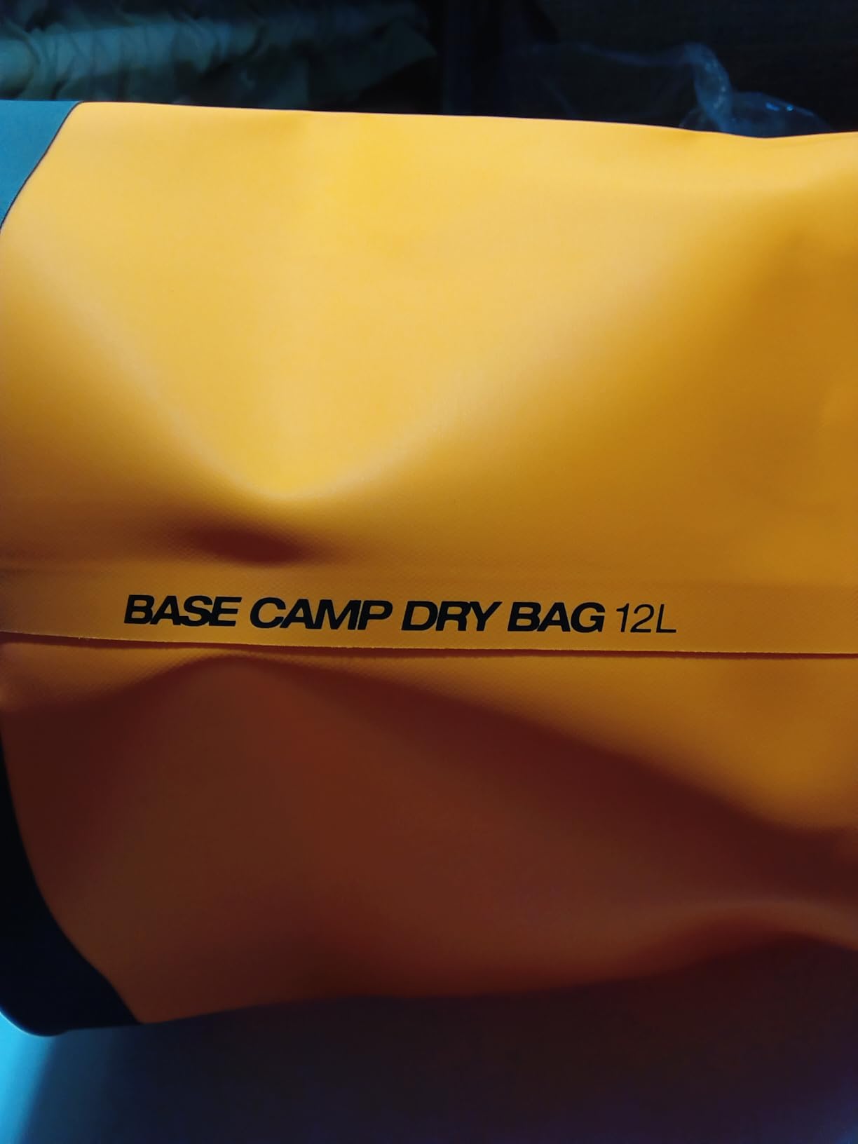 The North Face Base Camp Dry Bag - Roll-Top Waterproof Stuff Sack, Ideal for Camping Gear & Kayak Accessories, Khaki Stone/TNF Black, 12 Liters | Roll-Top Waterproof Stuff Sack, Ideal for Camping Gear & Kayak Accessories customer photo 2